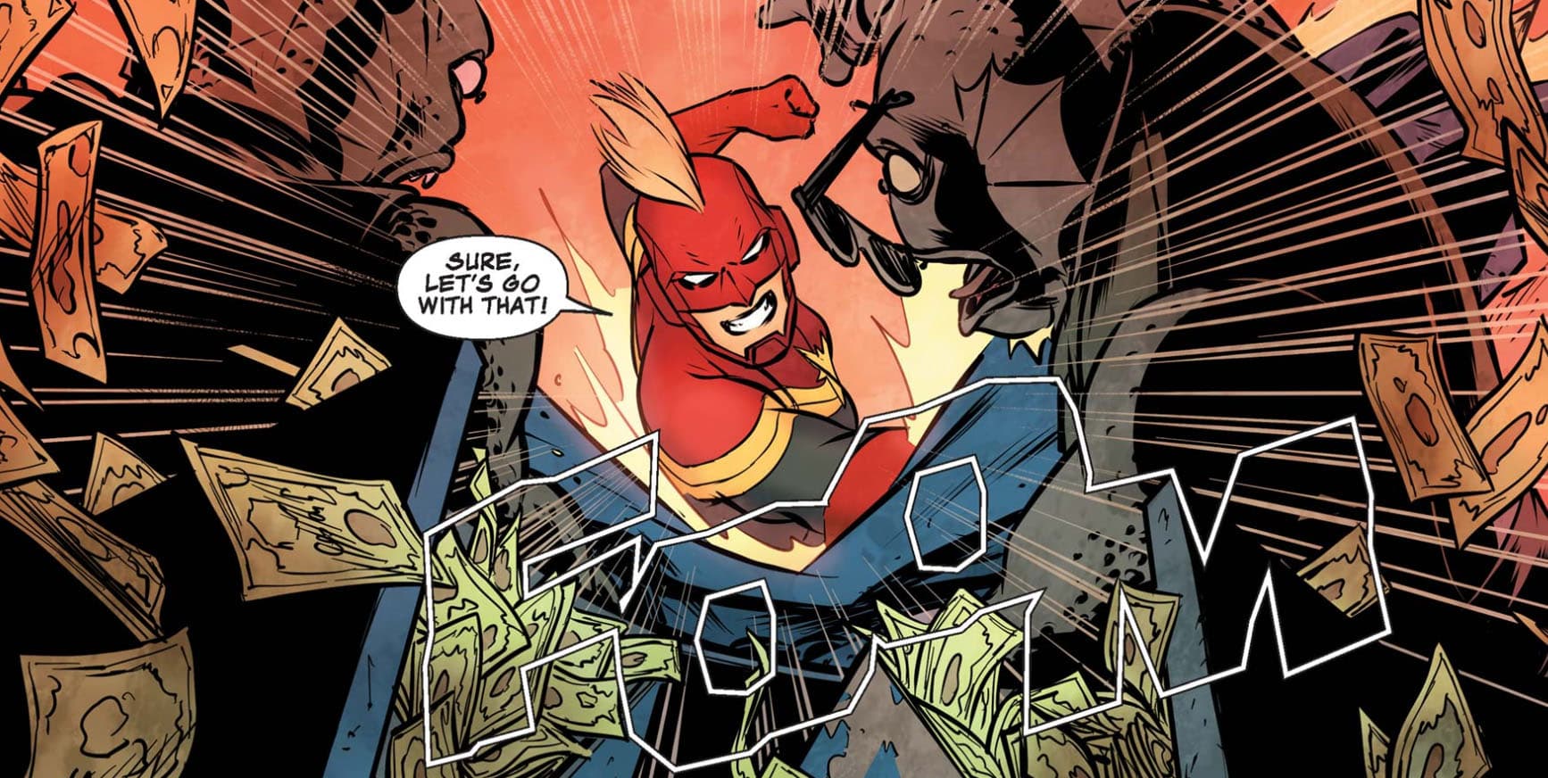 Captain Marvel in Guardians of the Galaxy