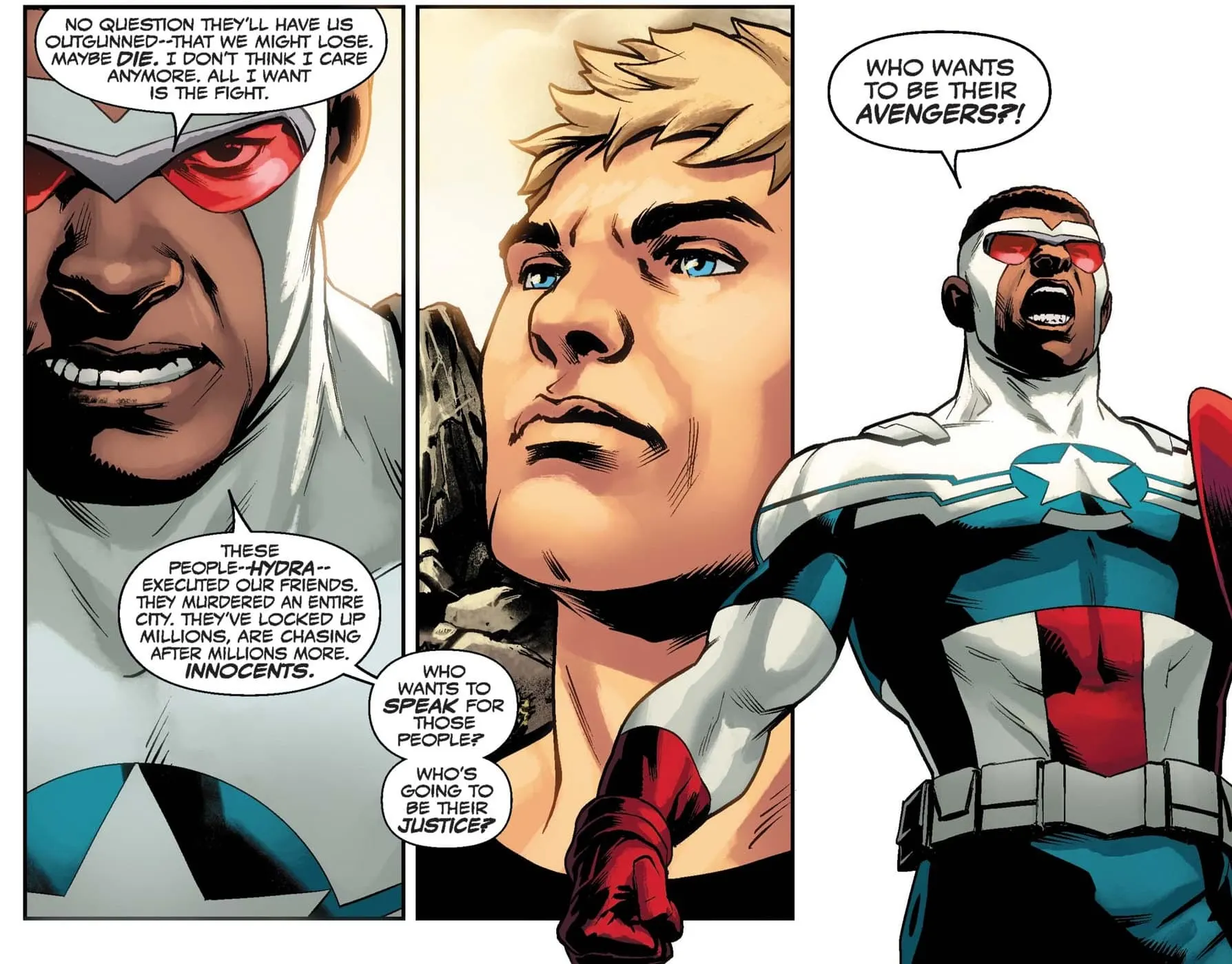 When Sam Wilson Became Captain America | Marvel