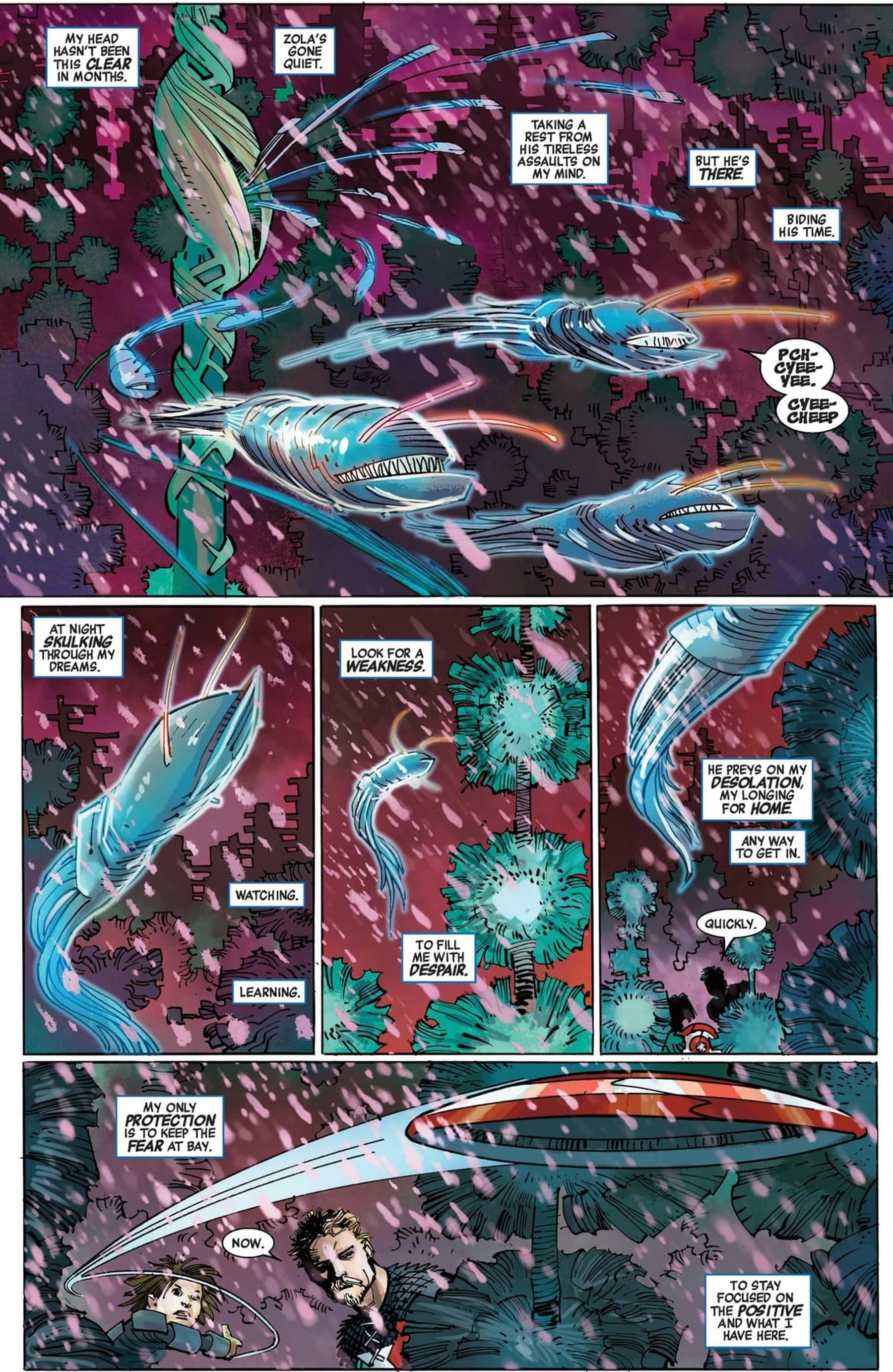 CAPTAIN AMERICA (2012) #4 page by Rick Remender and John Romita Jr.