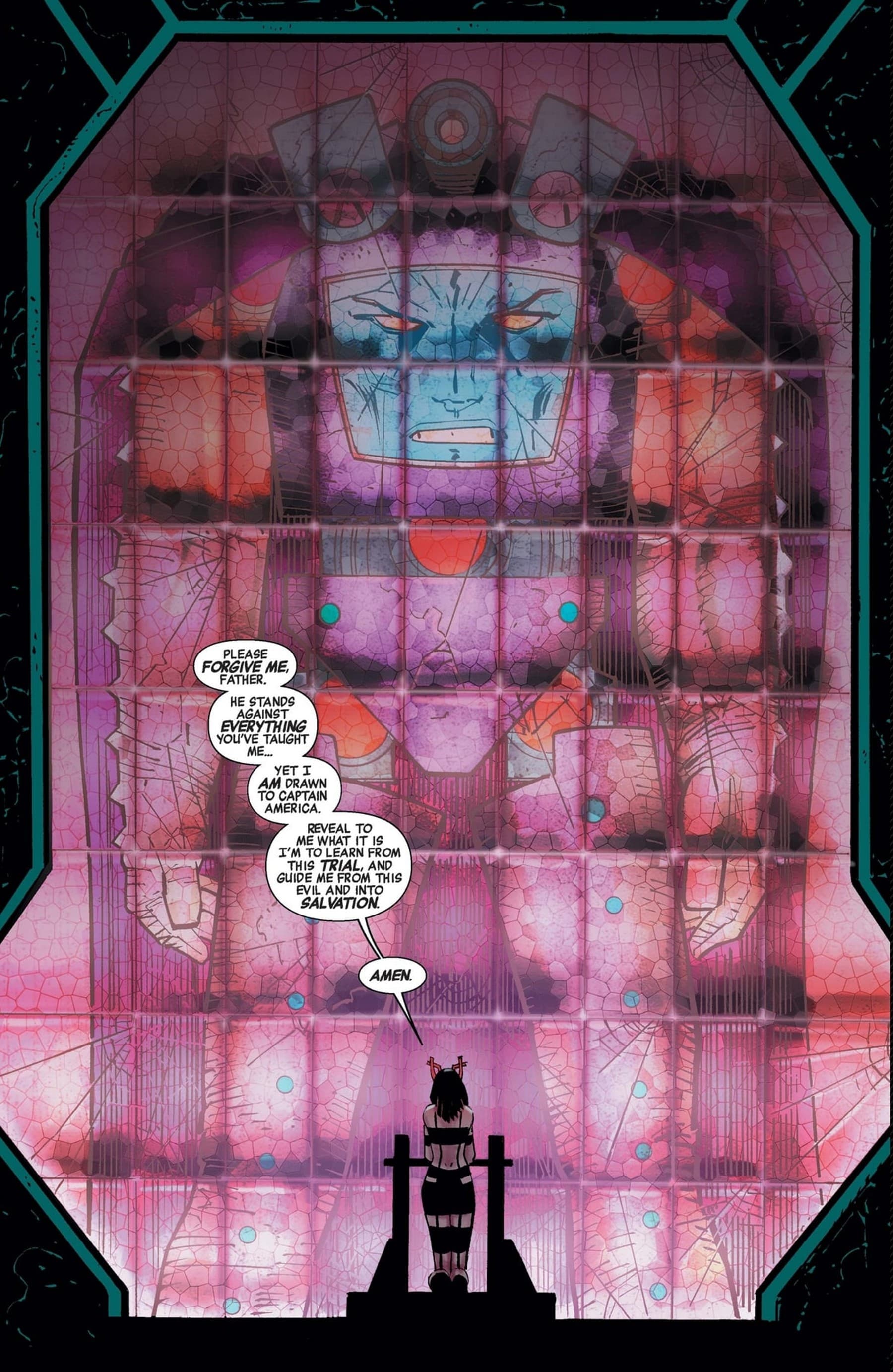 CAPTAIN AMERICA (2012) #6 page by Rick Remender and John Romita Jr.