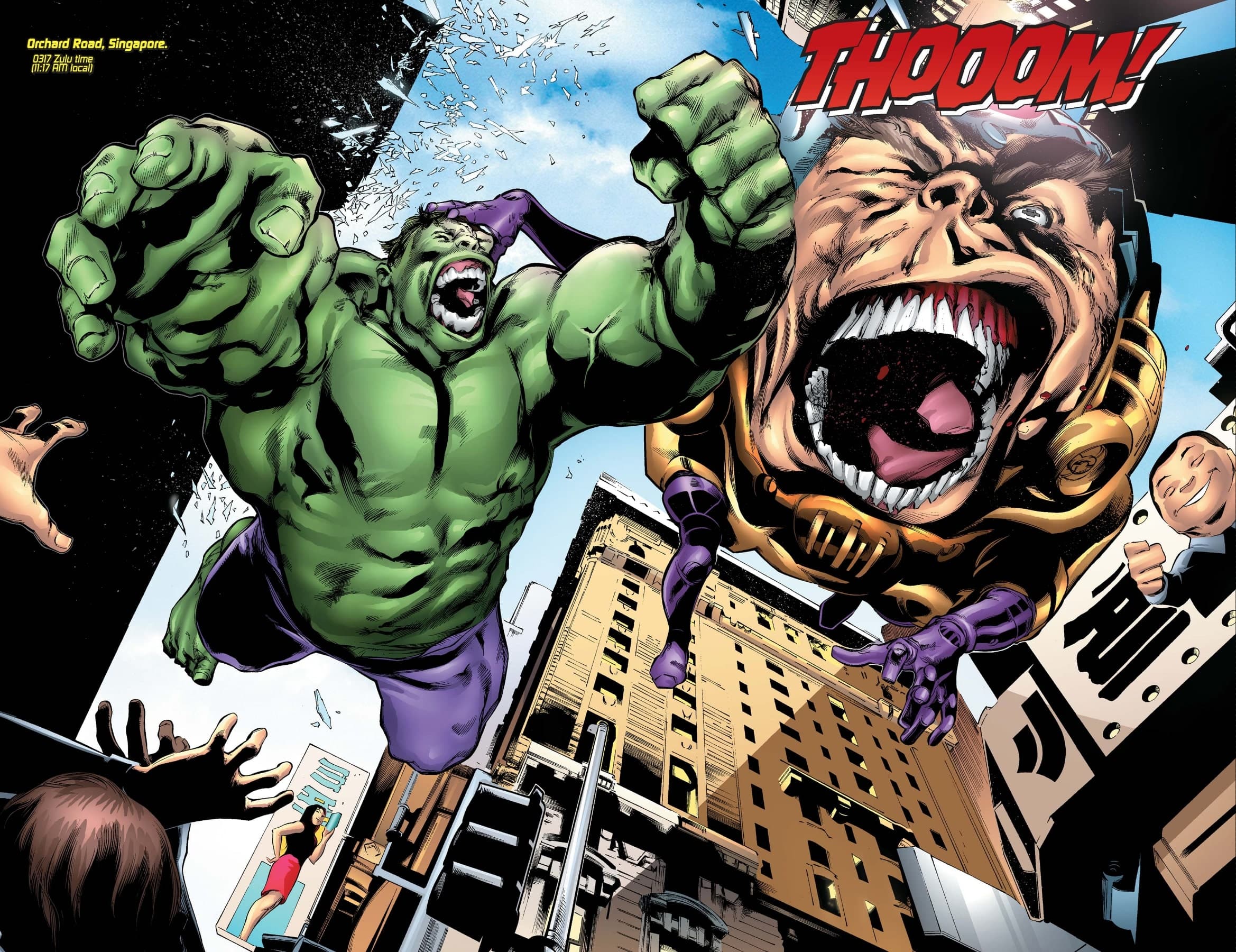 CAPTAIN AMERICA & THE FALCON (2004) #12 page by Christopher Priest and Greg Tocchini