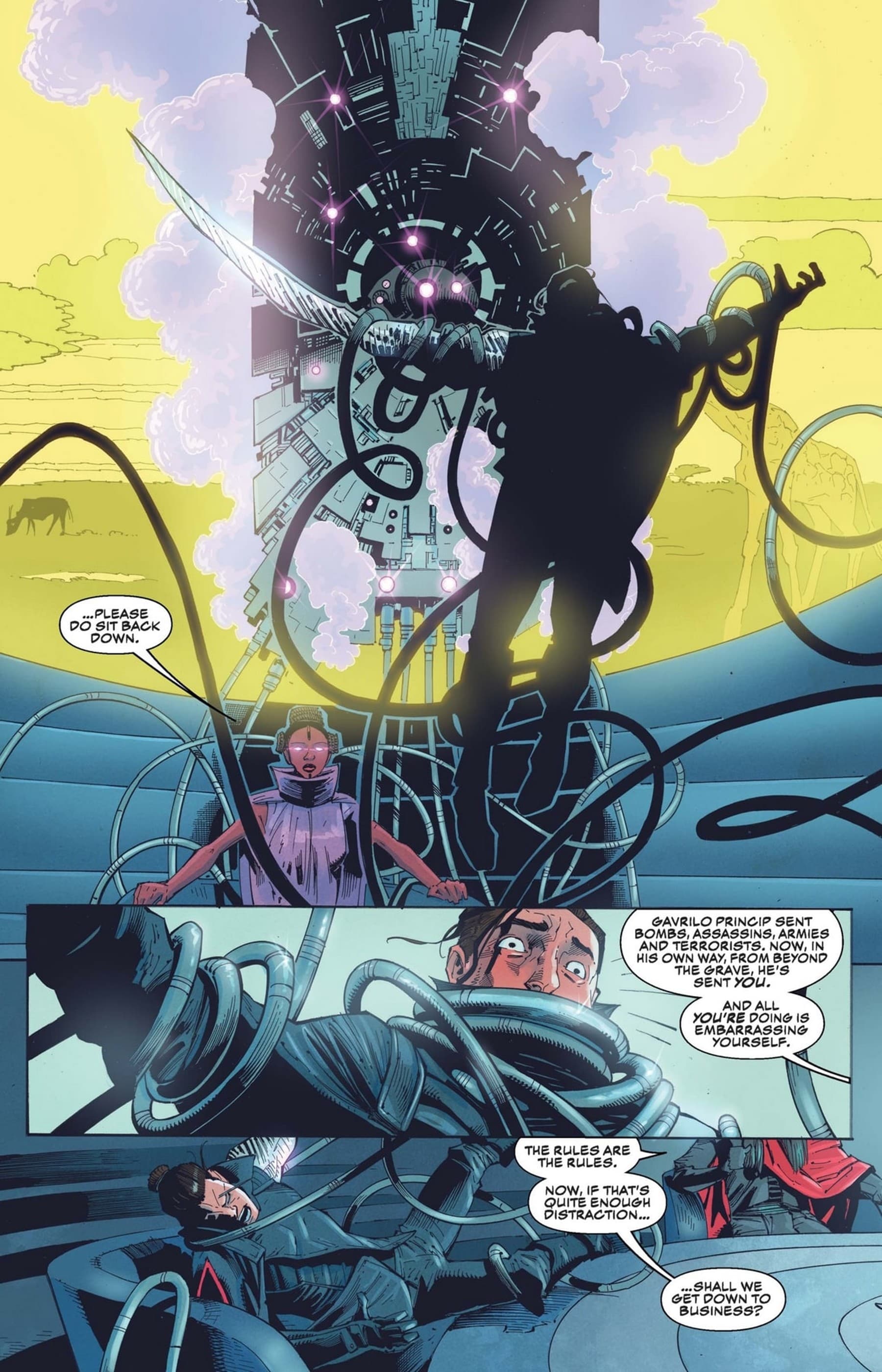 CAPTAIN AMERICA AND THE WINTER SOLDIER SPECIAL (2022) #1 page by Jackson Lanzing, Collin Kelly, and Kev Walker