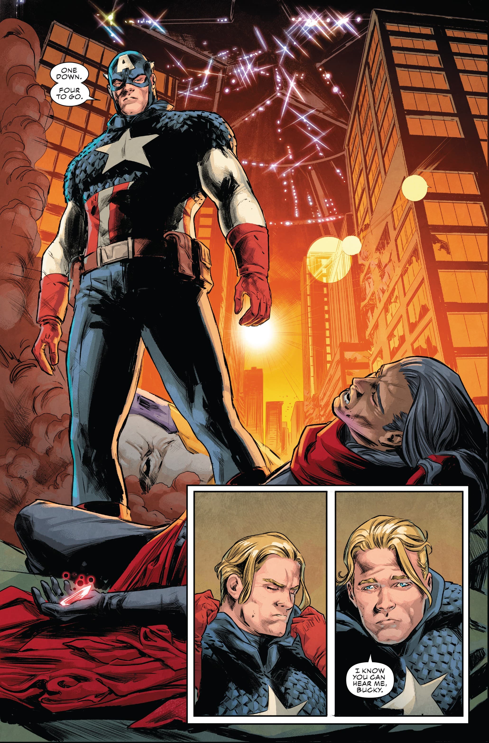 CAPTAIN AMERICA SENTINEL OF LIBERTY (2022) #11 page by Jackson Lanzing, Collin Kelly, and Carmen Carnero