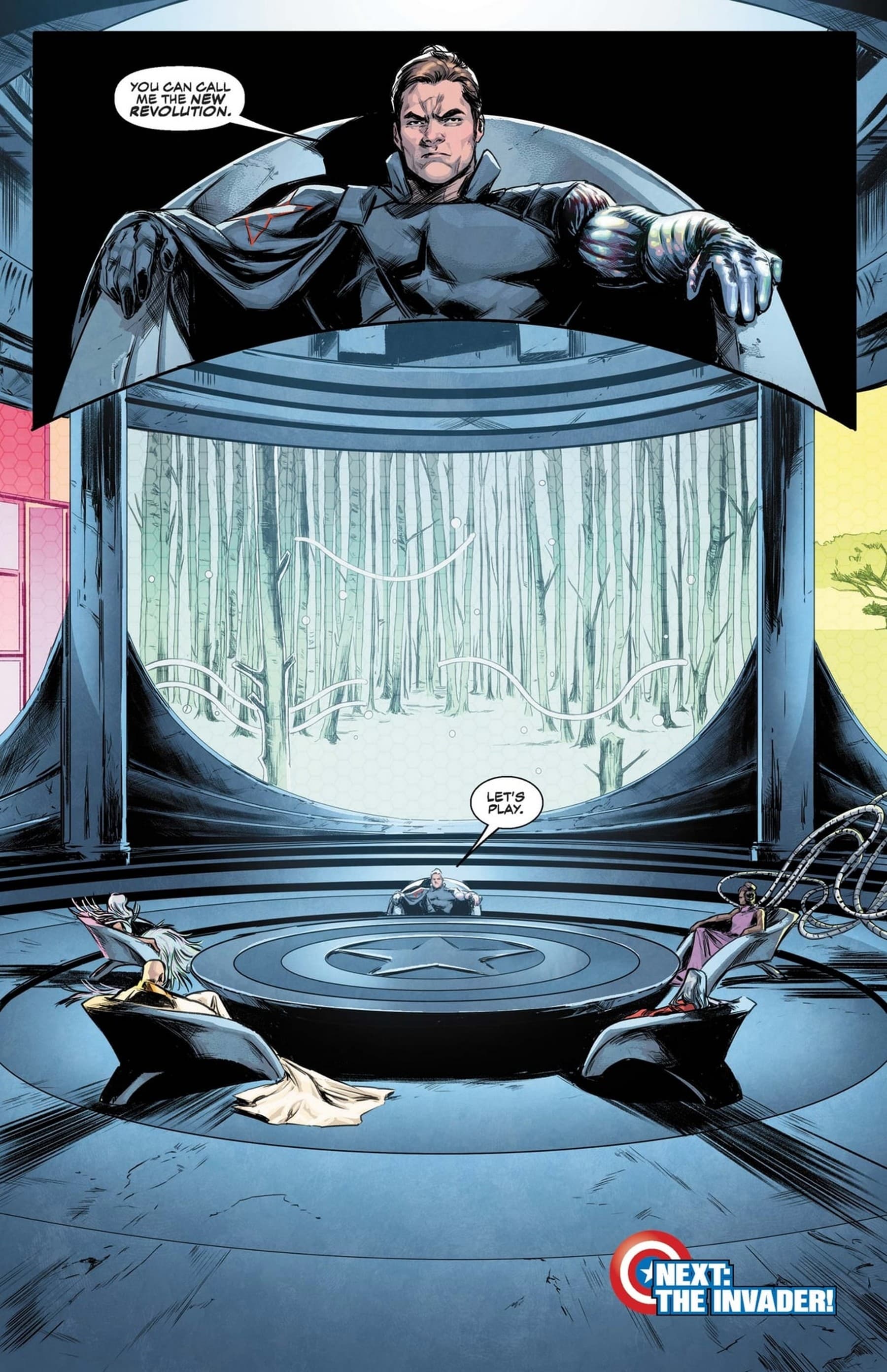 CAPTAIN AMERICA SENTINEL OF LIBERTY (2022) #6 page by Jackson Lanzing, Collin Kelly, and Carmen Carnero