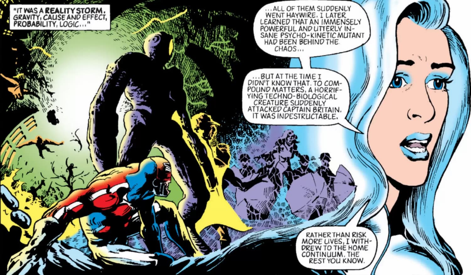 THE DAREDEVILS UK (1983) #7 artwork by Alan Davis