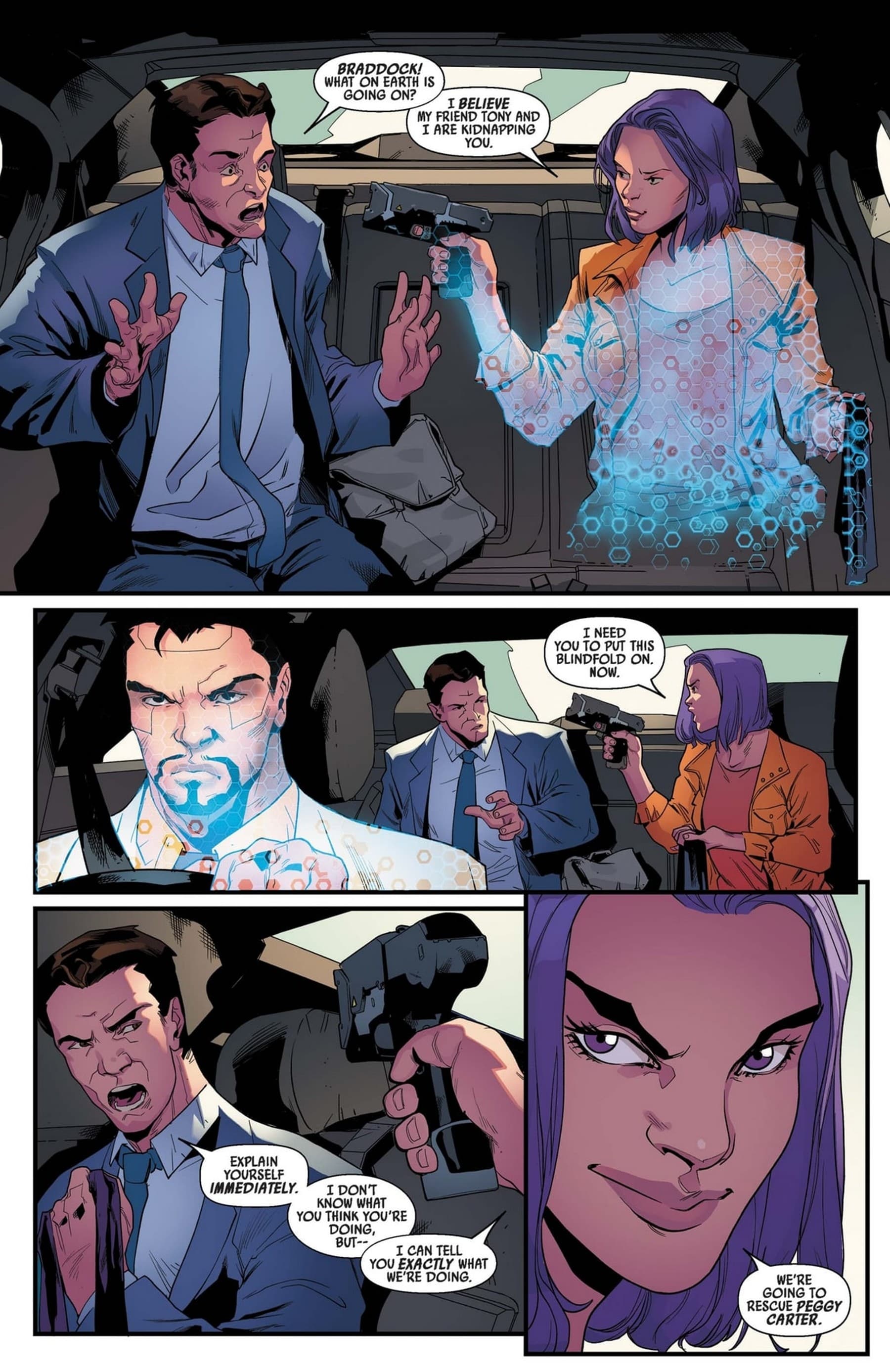 CAPTAIN CARTER (2022) #5 page by Jamie McKelvie and Marika Cresta