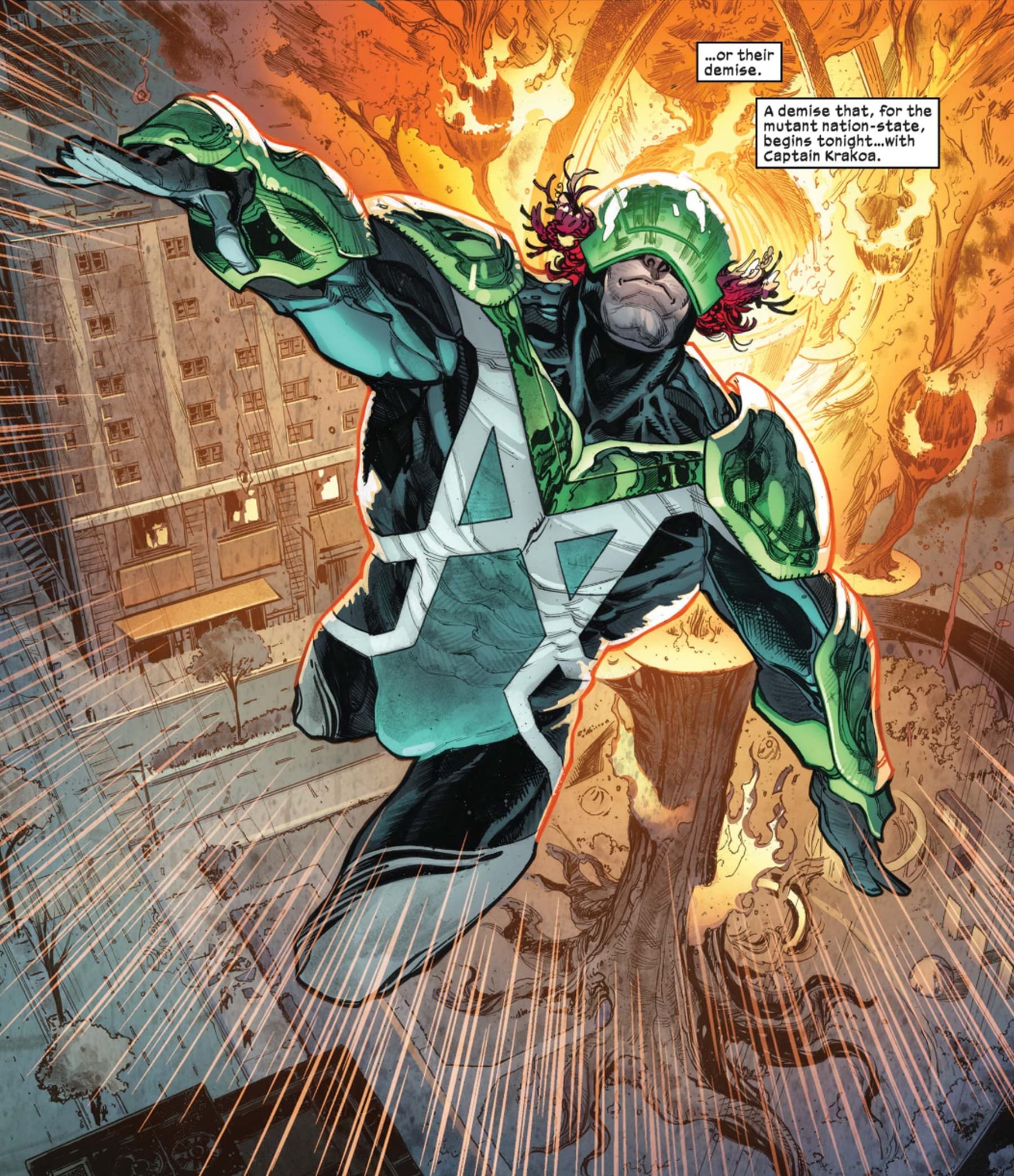 FREE COMIC BOOK DAY 2023: AVENGERS/X-MEN (2023) #1 panel by Gerry Duggan and Joshua Cassara