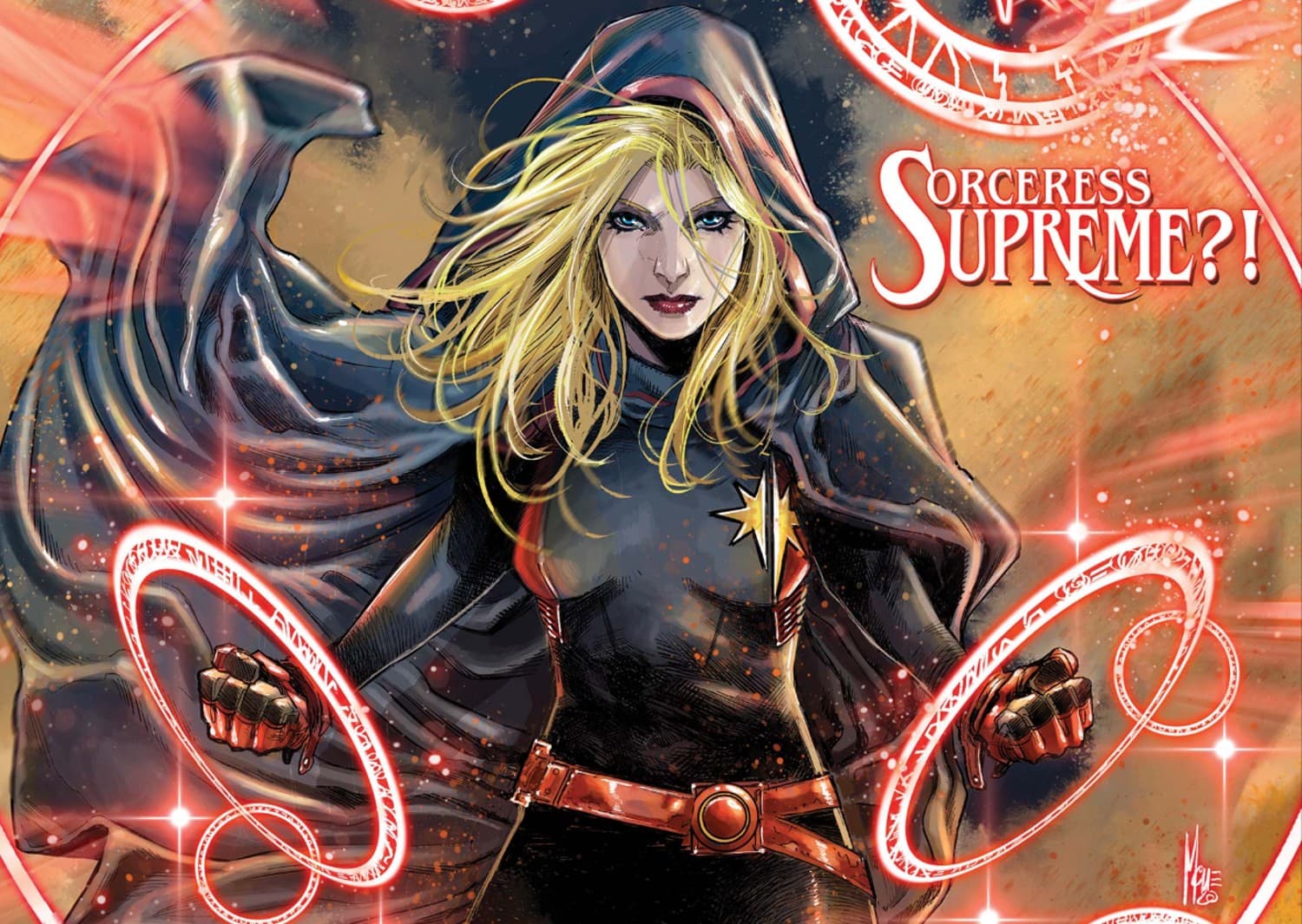 CAPTAIN MARVEL (2019) #28 cover by Marco Checchetto