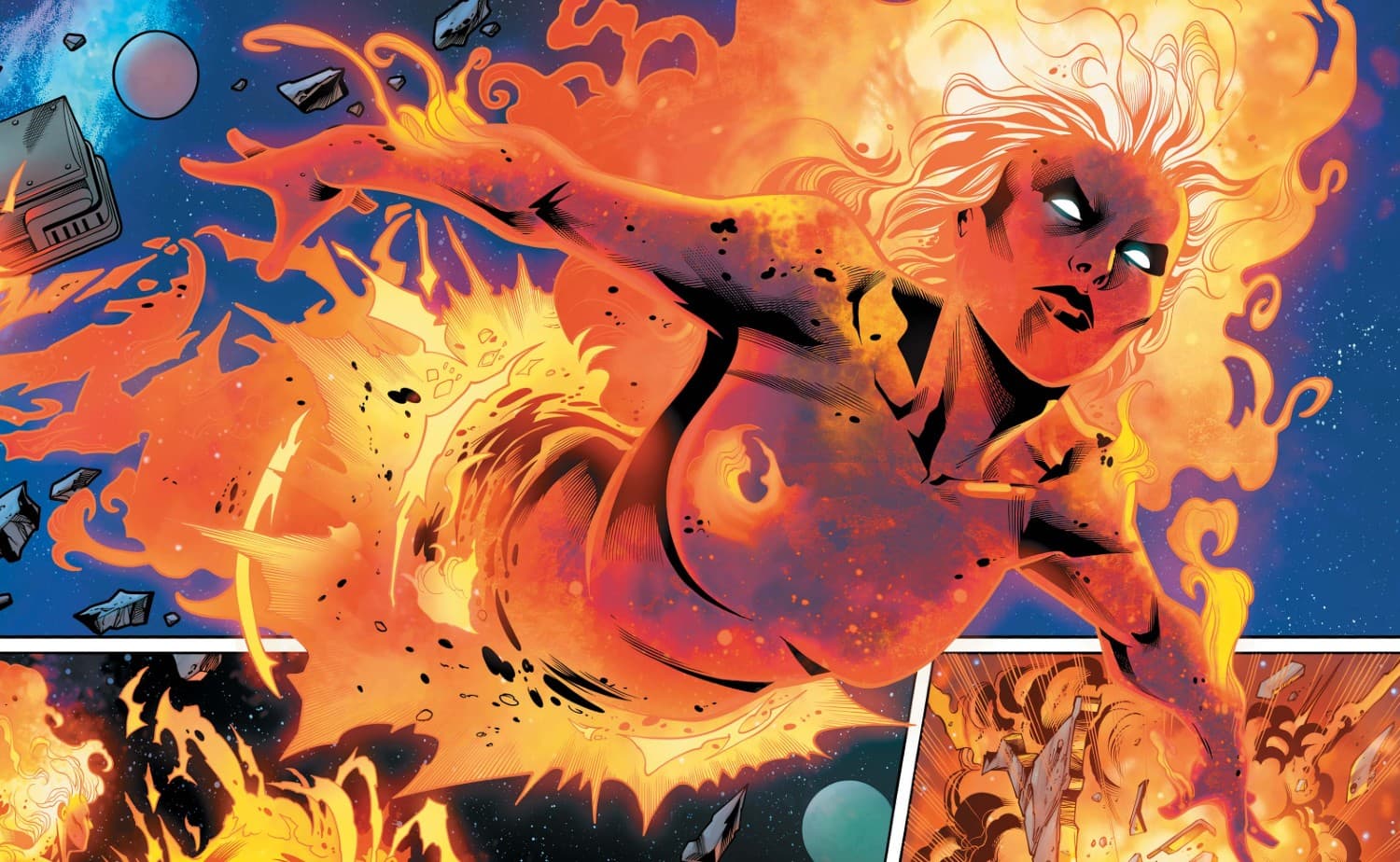 CAPTAIN MARVEL (2019) #34 artwork by Sergio Davila