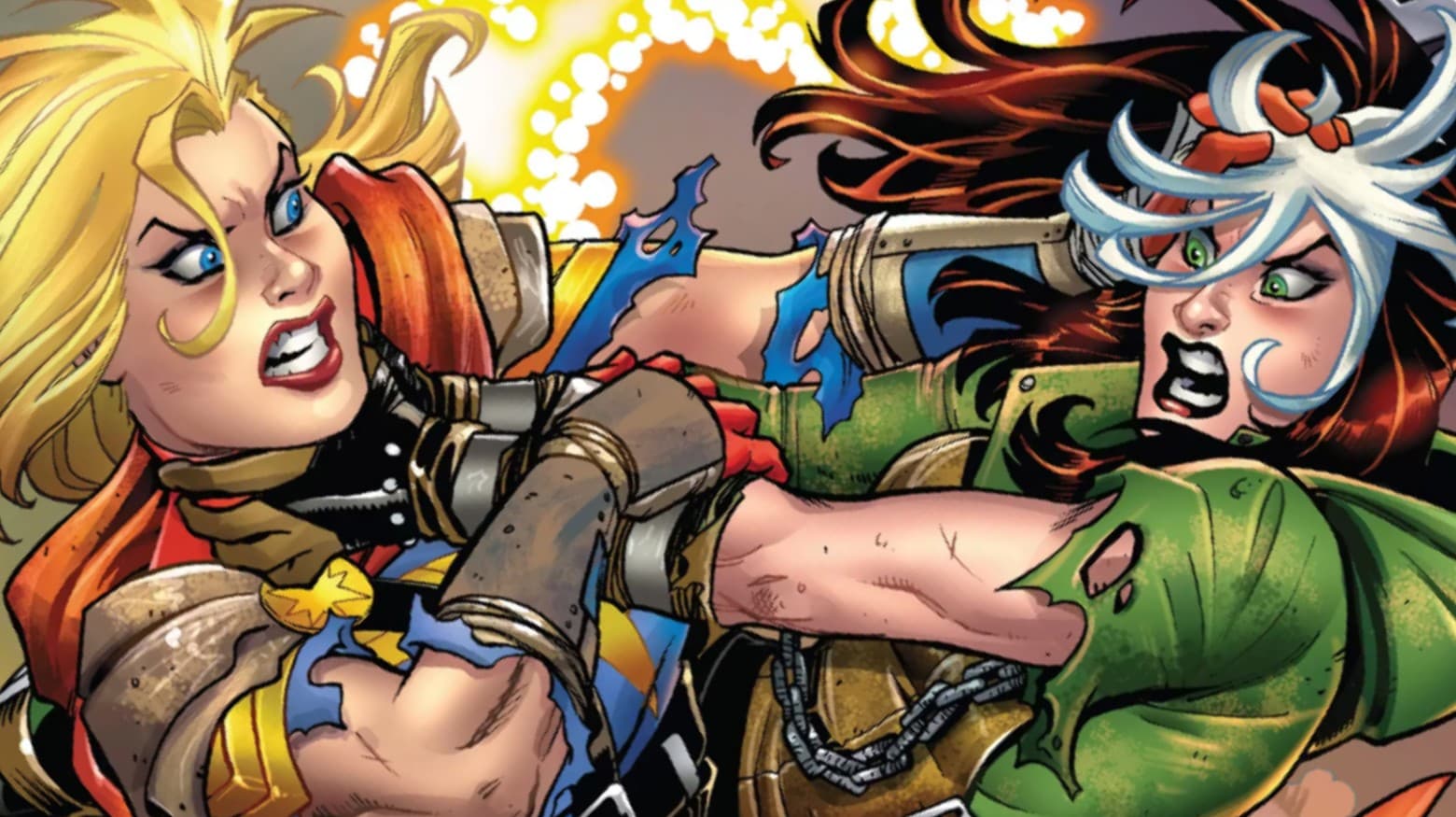 Rogue Accessory Marvel Rivalries Captain Marvel & Rogue's Rivalry, Explained | Marvel