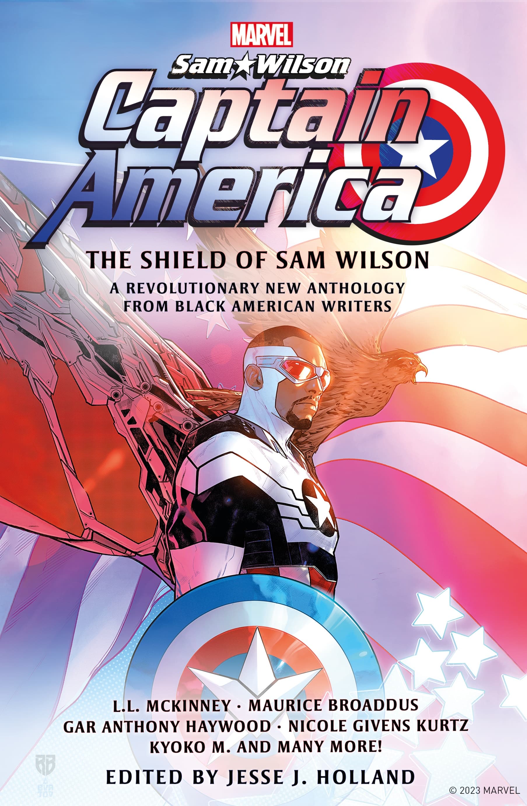First Look: Cover to Captain America: The Shield of Sam Wilson.