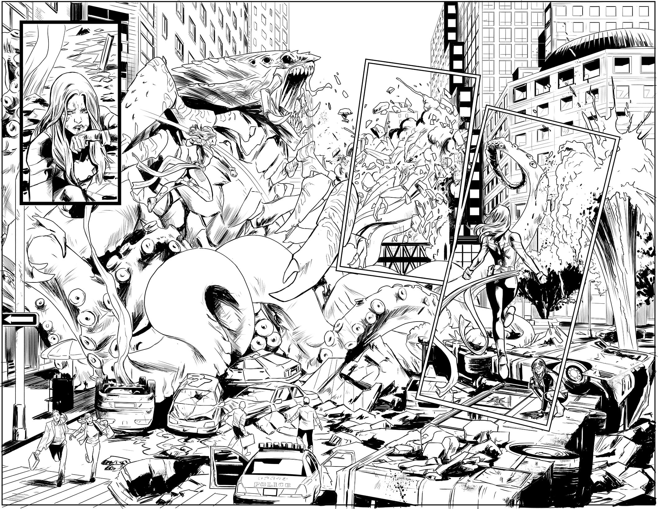 Captain Marvel artwork