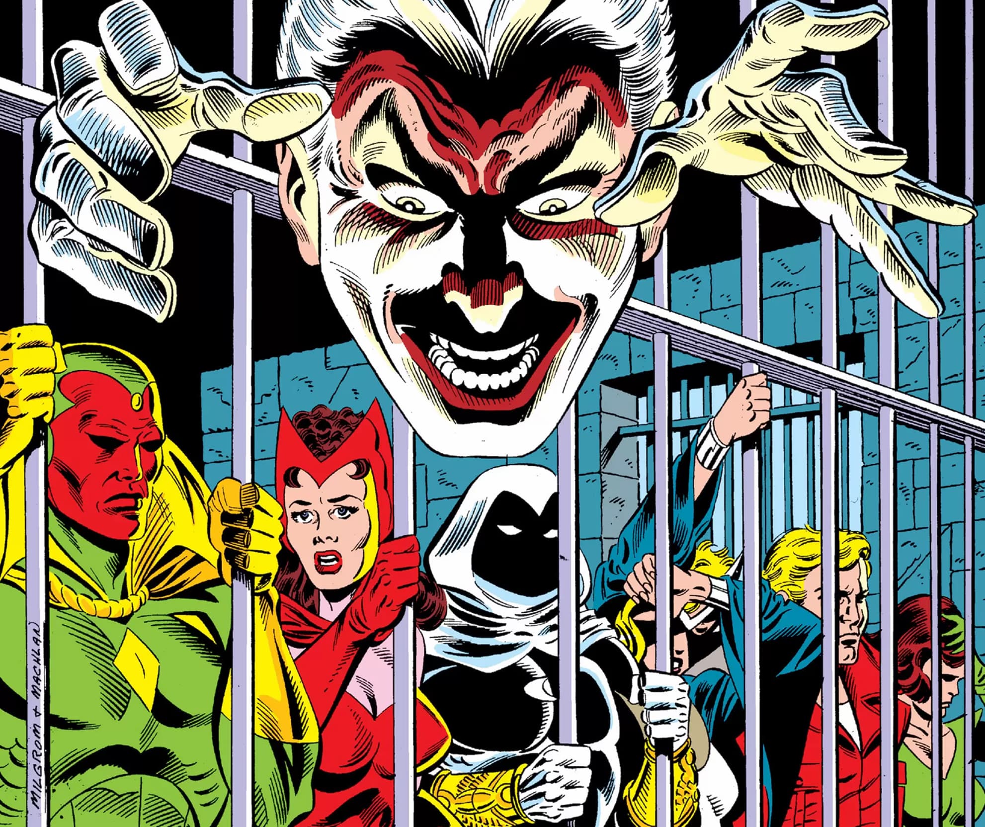 WEST COAST AVENGERS (1985) #34 cover by Al Milgrom and Mike Machlan