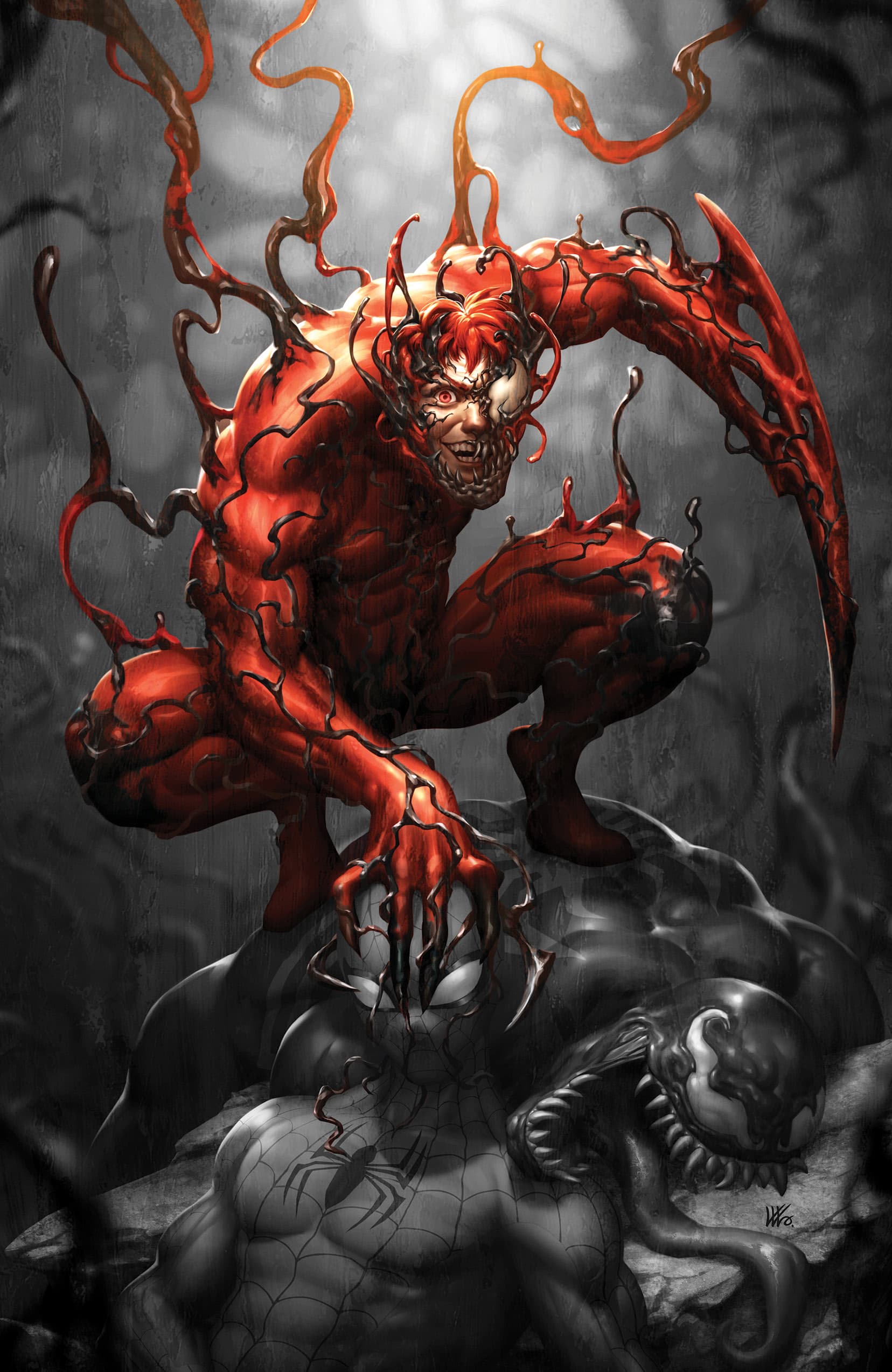 CARNAGE (2022) #11 Color-Focus Sketch Variant by Kendrick “Kunkka” Lim