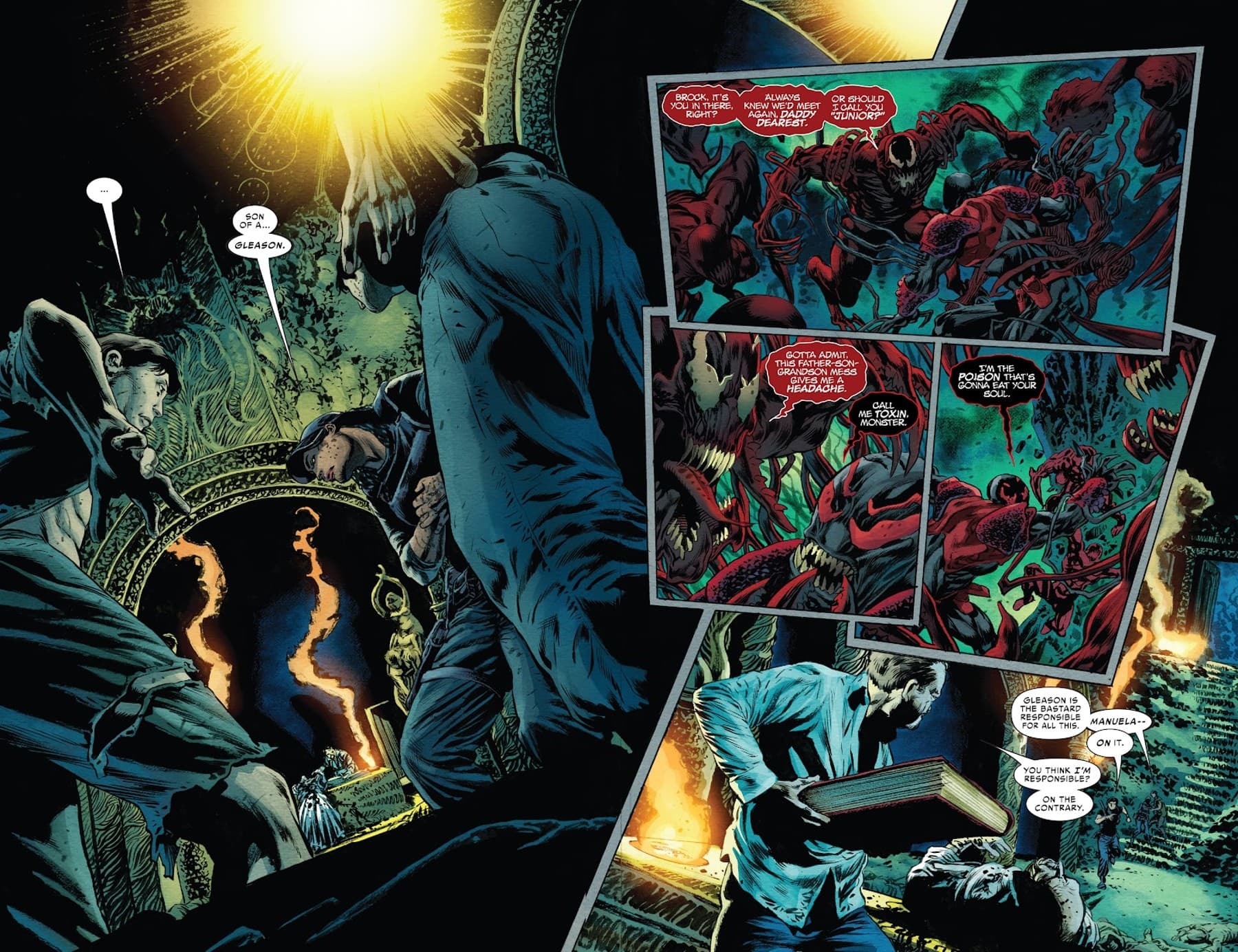 CARNAGE (2015) #5 page by Gerry Conway and Mike Perkins