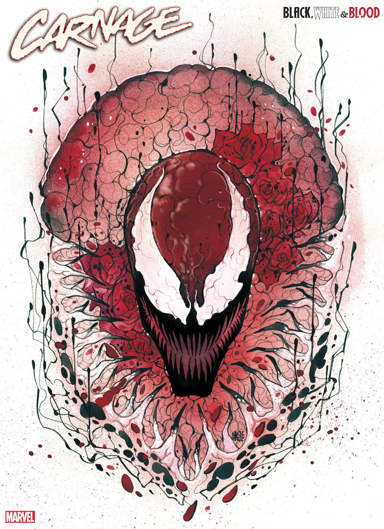 Carnage Unleashed on Peach Momoko's 'Carnage: Black, White