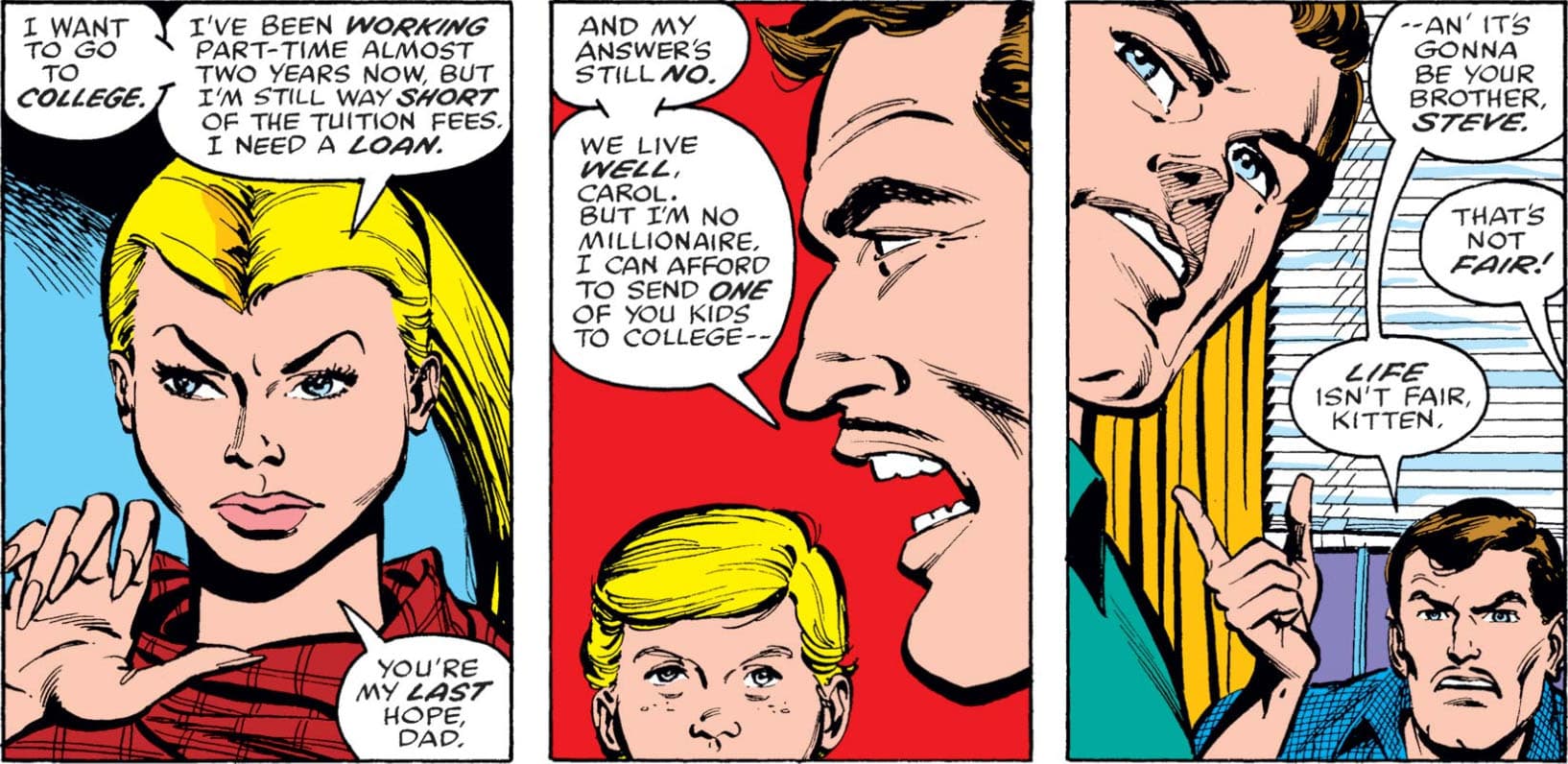 Carol and her family