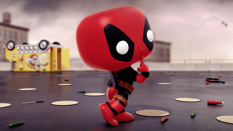 Image for Deadpool Faces Off Against Venom in New Animated Short