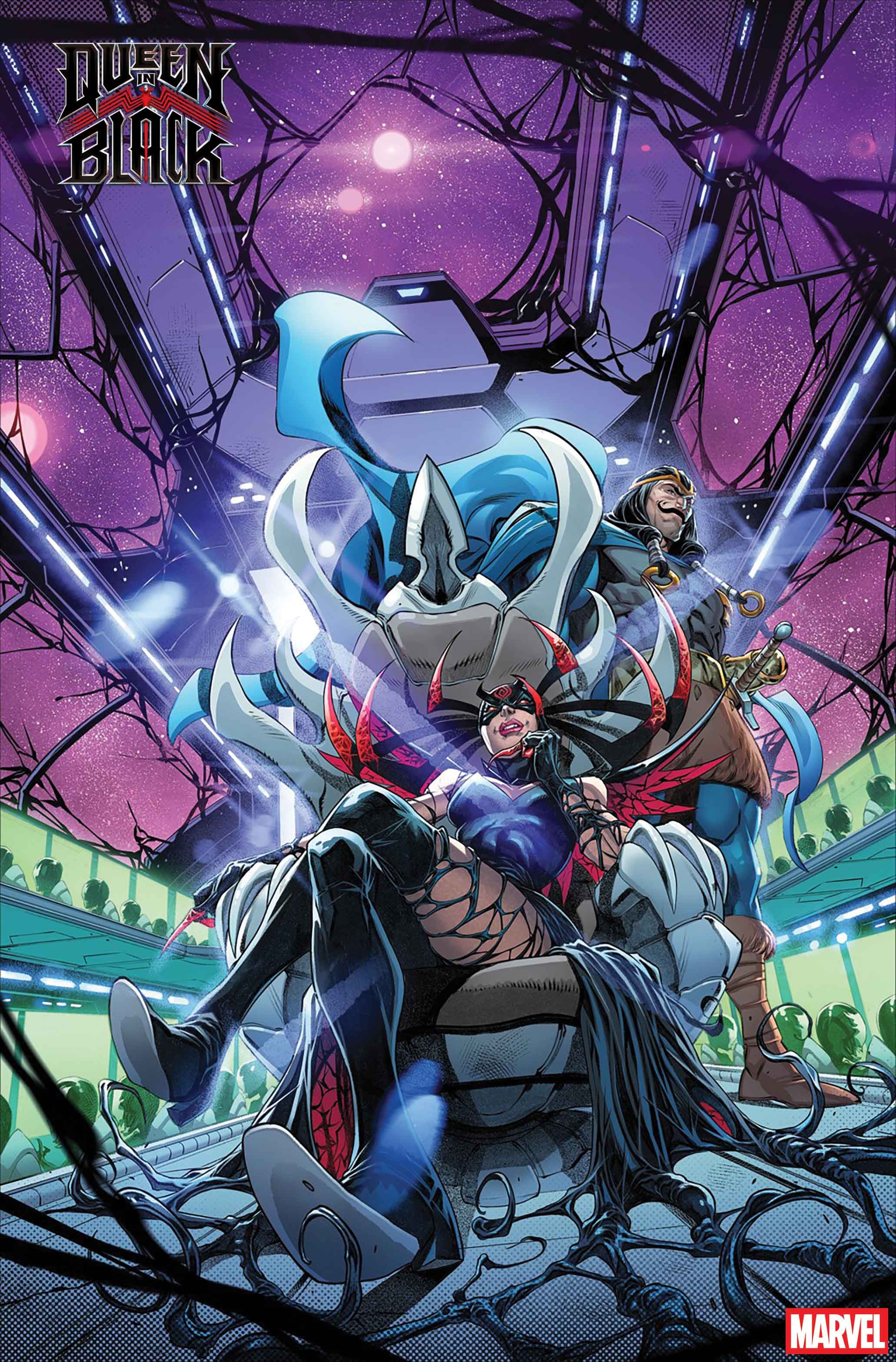 AMAZING SPIDER-MAN #1000/QUEEN IN BLACK #1 CGD 2026 by Al Ewing and Iban Coello