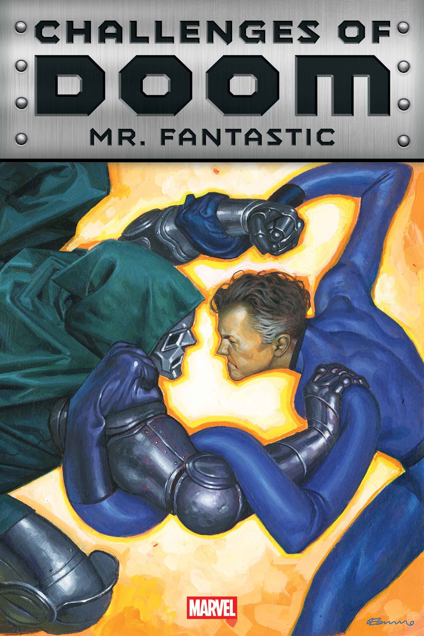 CHALLENGES OF DOOM: MR. FANTASTIC #1 Cover by Fabrizio De Tommaso