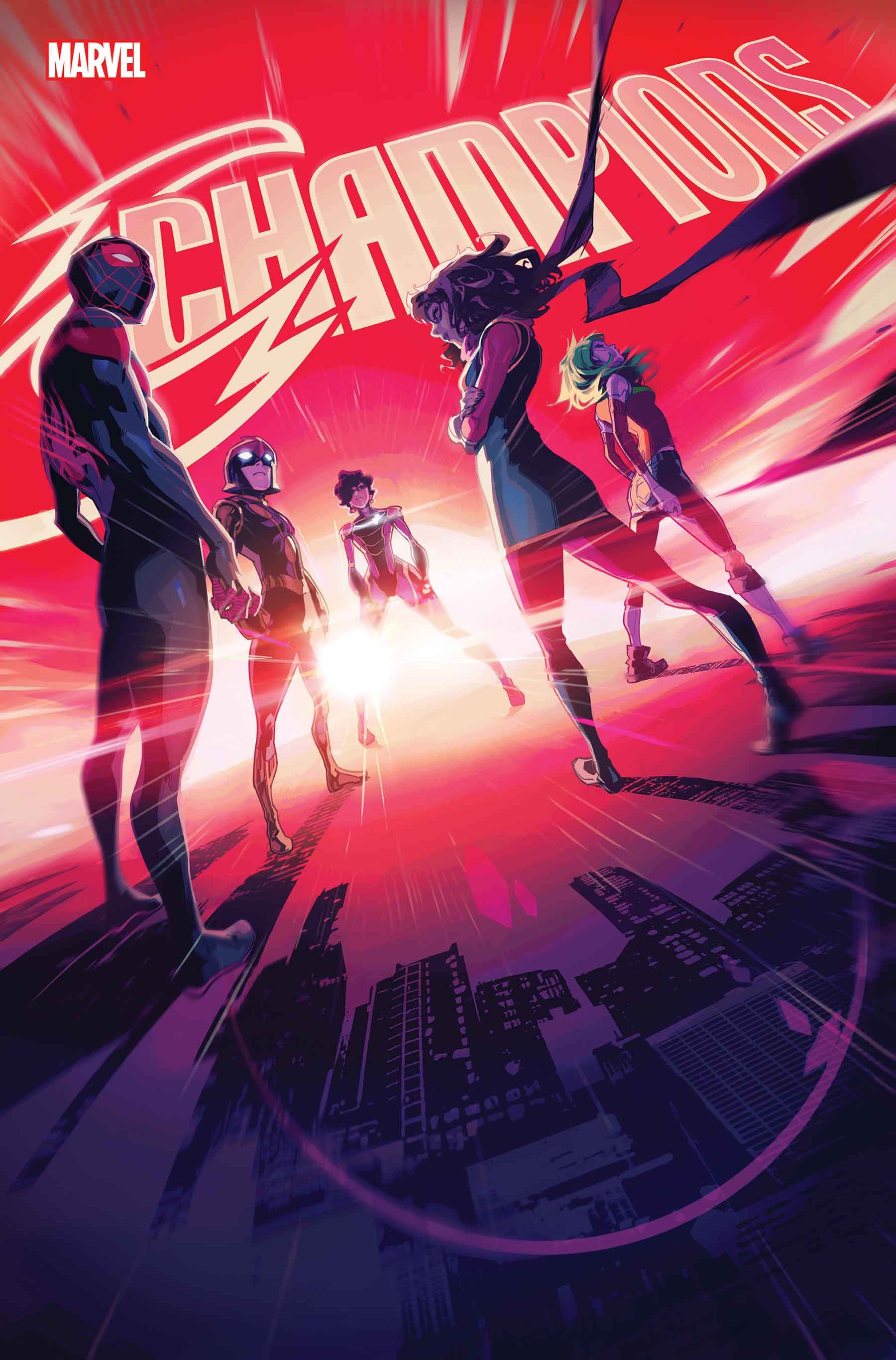 CHAMPIONS #6 cover by Toni Infante