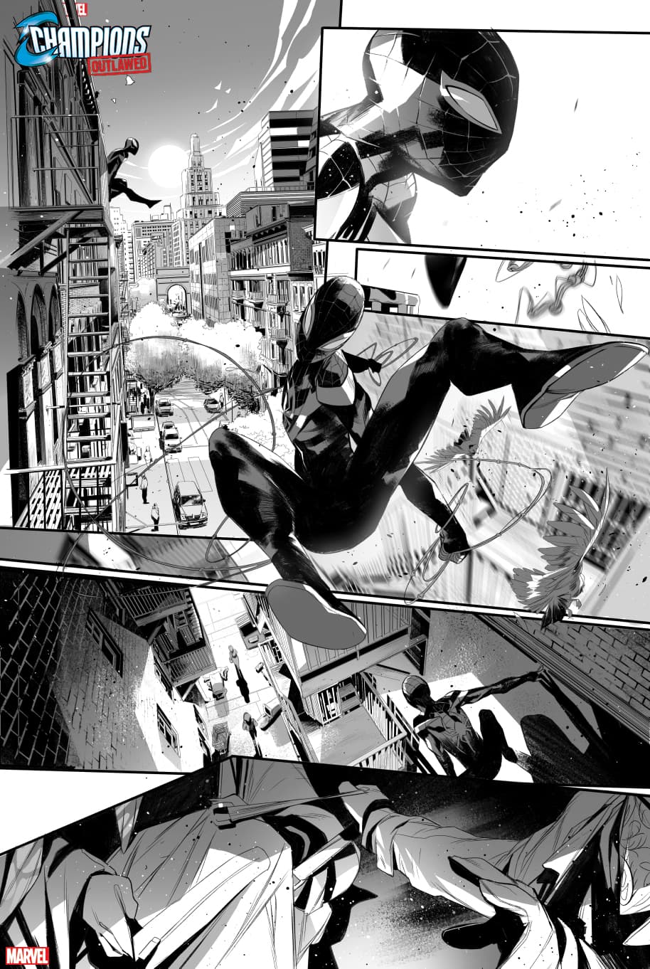 Champions #1 preview page