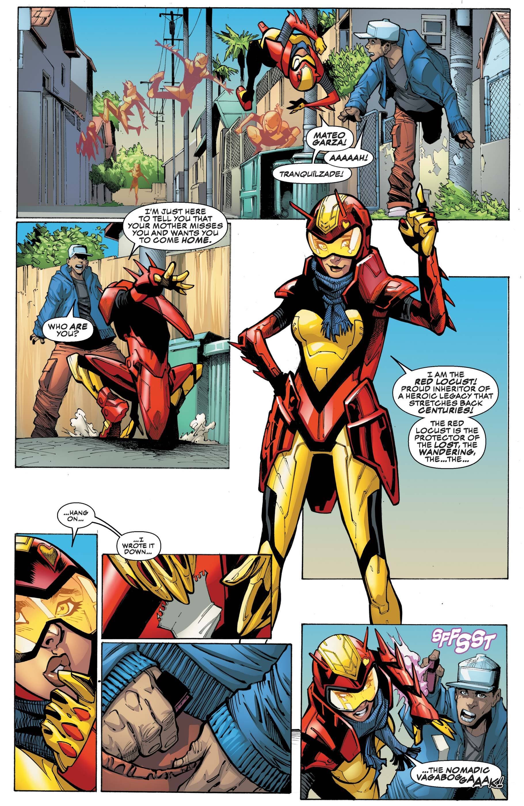 Red Locust (Fernanda Rodriguz) CHAMPIONS (2016) #9 Page 10