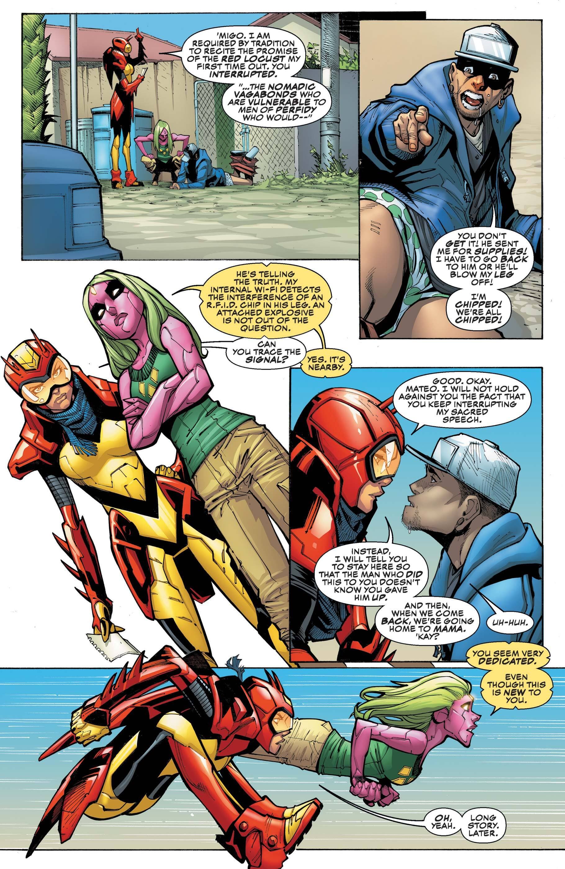 Red Locust (Fernanda Rodriguz) CHAMPIONS (2016) #9 Page 12