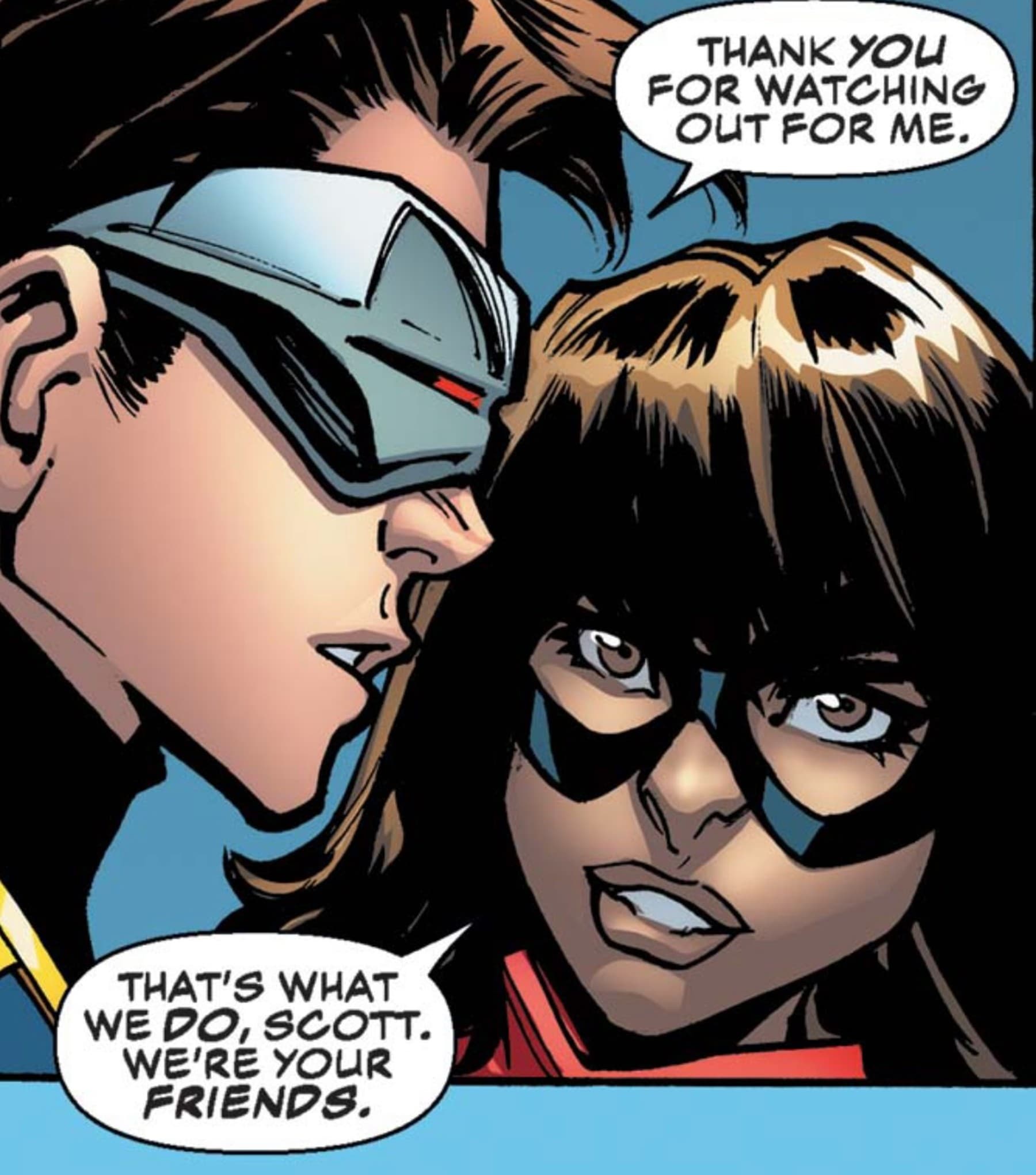 CHAMPIONS (2016) #12 panel by Mark Waid and Humberto Ramos