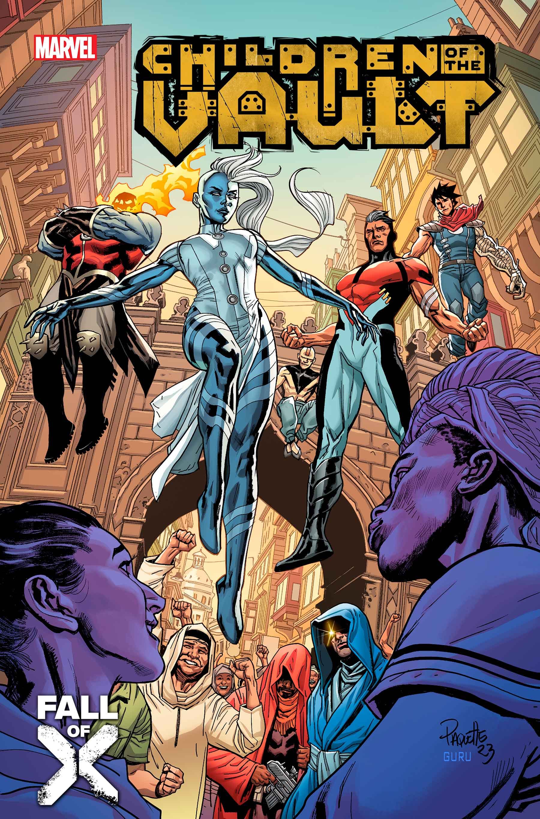 CHILDREN OF THE VAULT #2 cover by Yanick Paquette