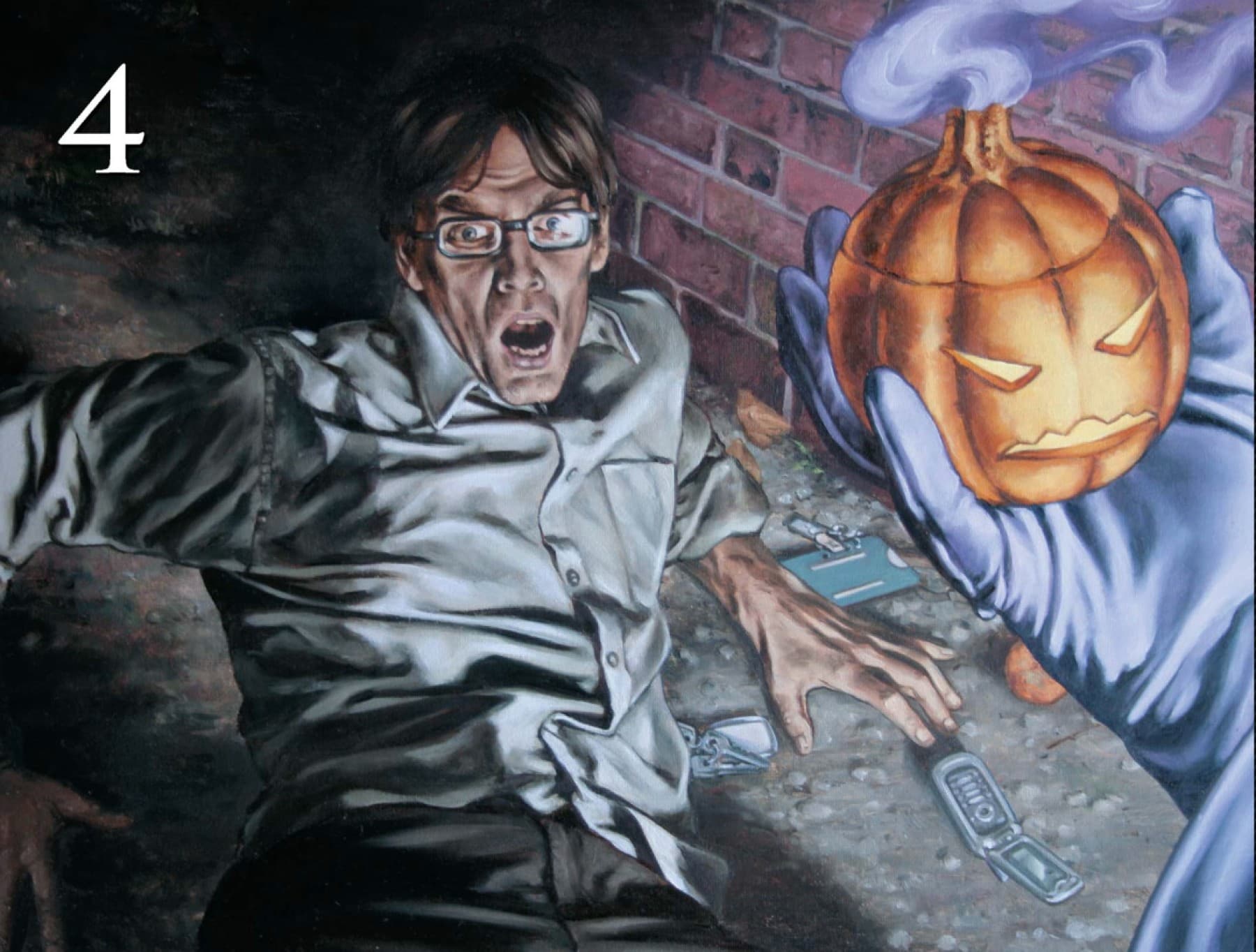 CIVIL WAR: FRONT LINE (2006) #4 cover by John Watson