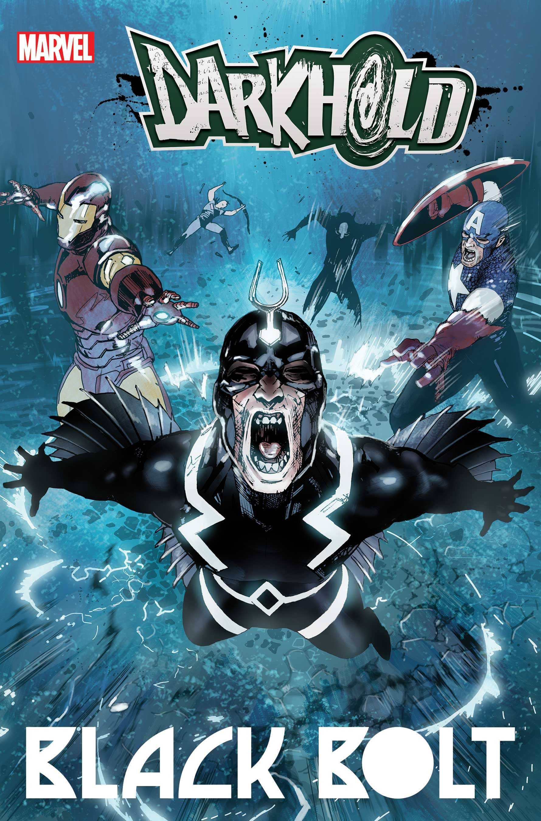 THE DARKHOLD: BLACK BOLT #1 cover by Travel Foreman