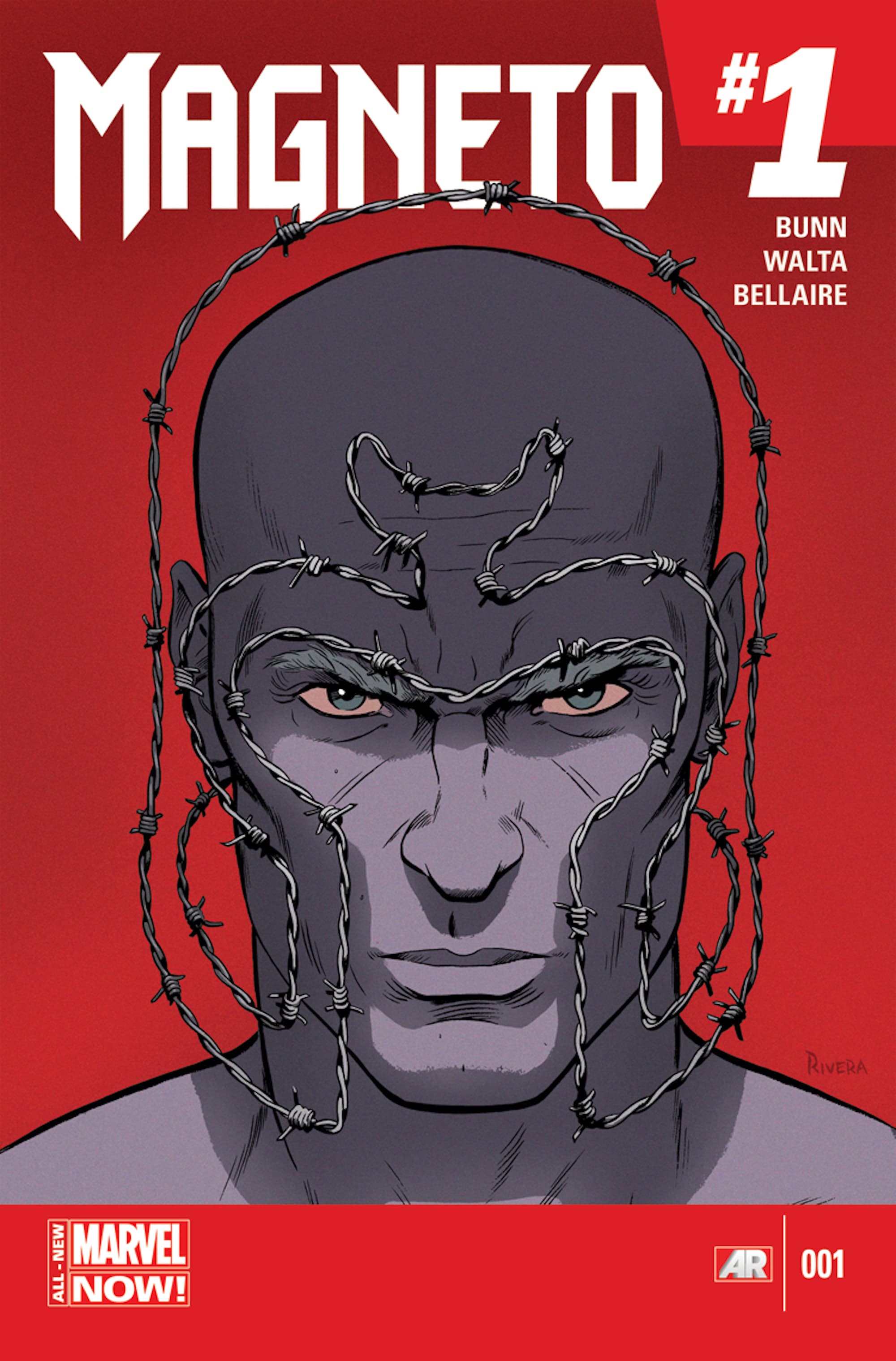 MAGNETO (2014) #1 cover by Paolo Rivera