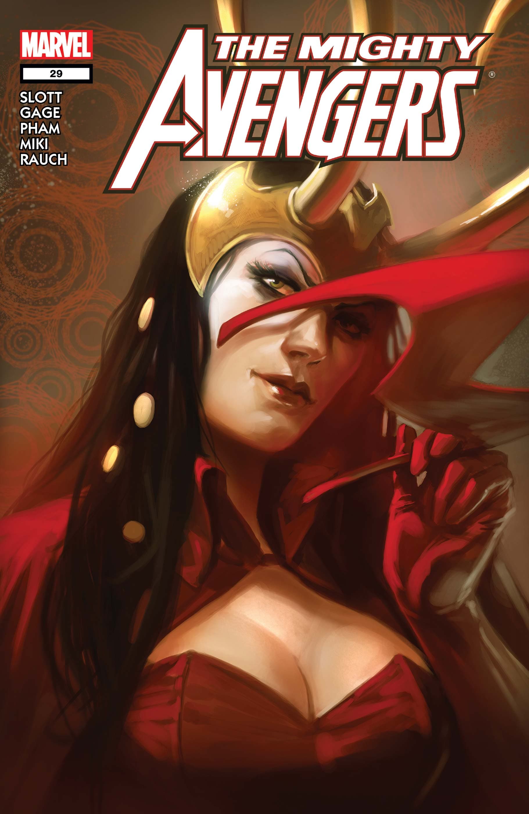 THE MIGHTY AVENGERS (2007) #29 cover by Marko Djurdjevic