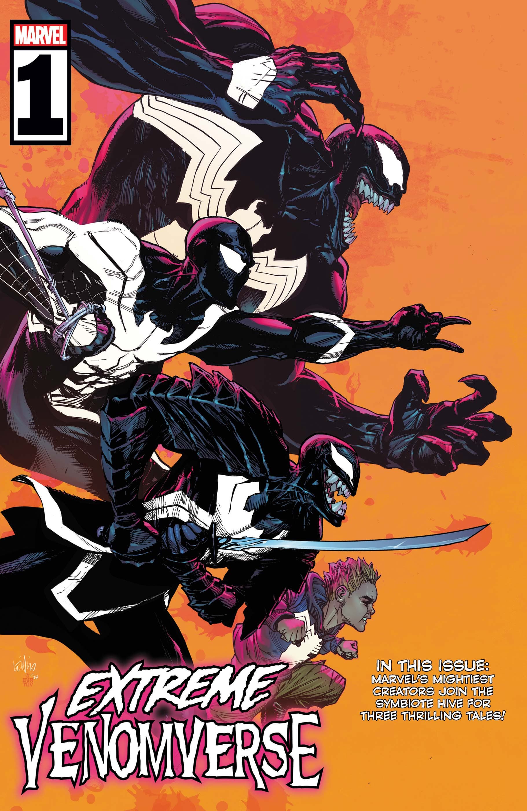 EXTREME VENOMVERSE #1 cover by Leinil Francis Yu