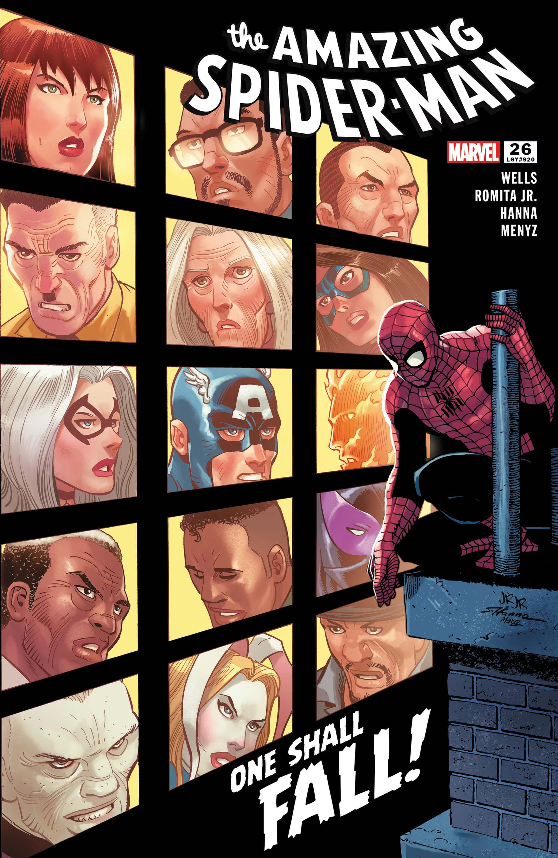 THE AMAZING SPIDER-MAN (2022) #26 cover by John Romita Jr.