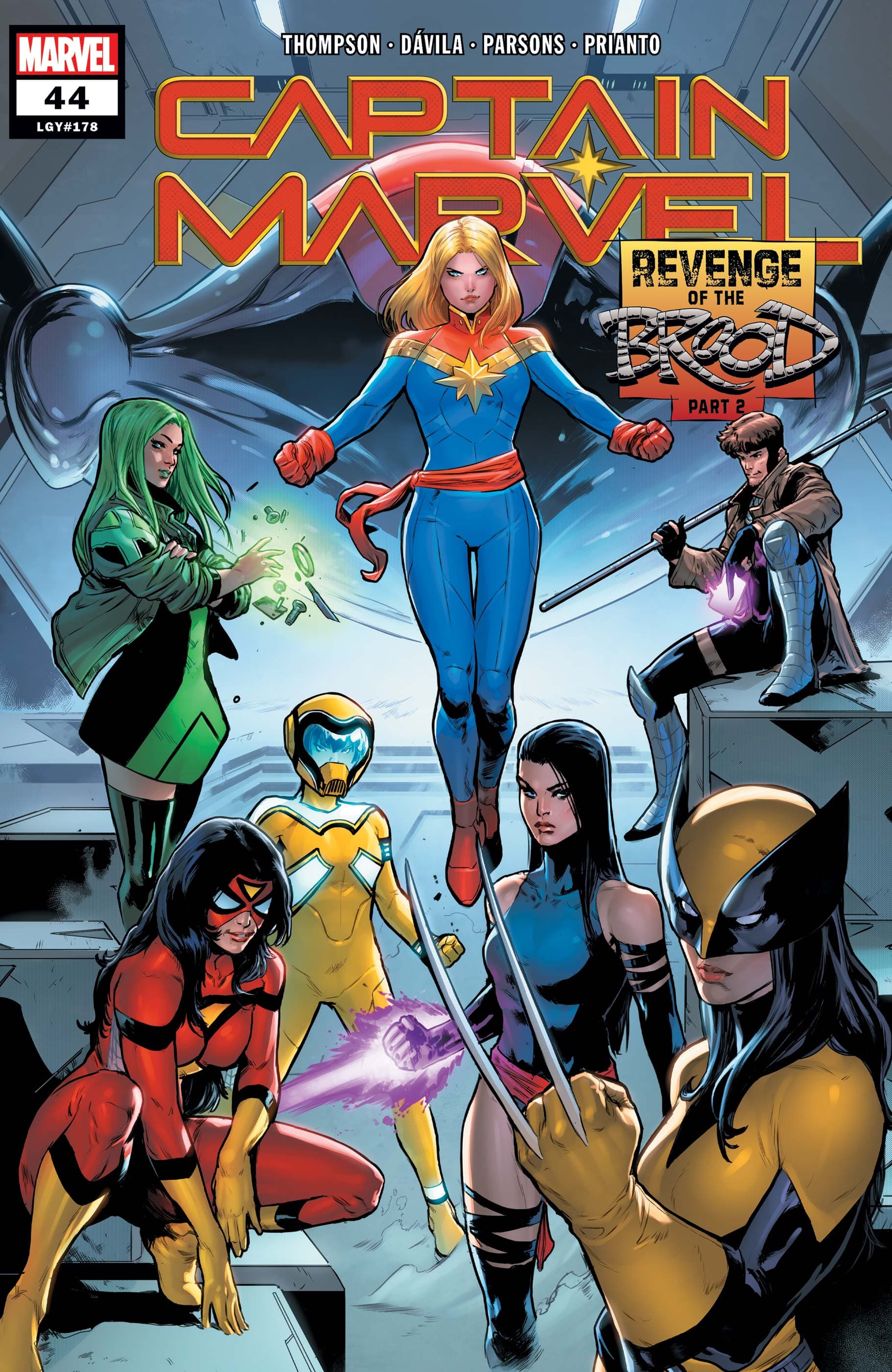 CAPTAIN MARVEL (2019) #44 cover by Juan Frigeri