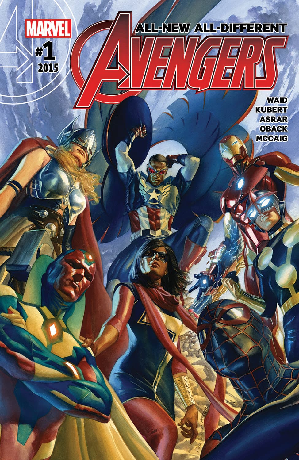 ALL-NEW, ALL-DIFFERENT AVENGERS (2015) #1