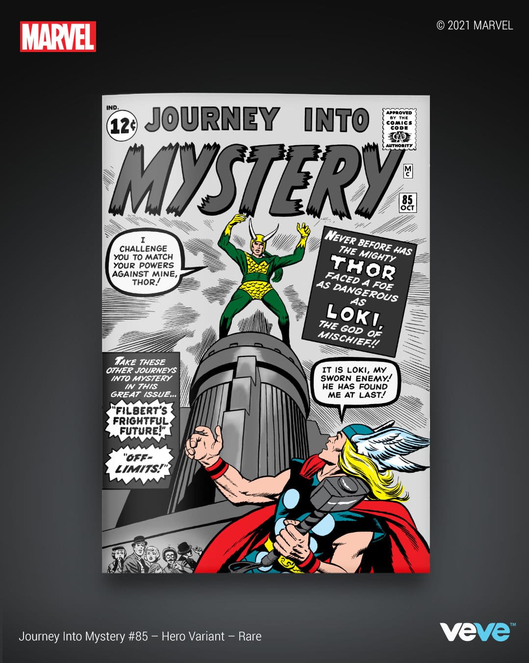 JOURNEY INTO MYSTERY #85: Hero Variant (Rare)