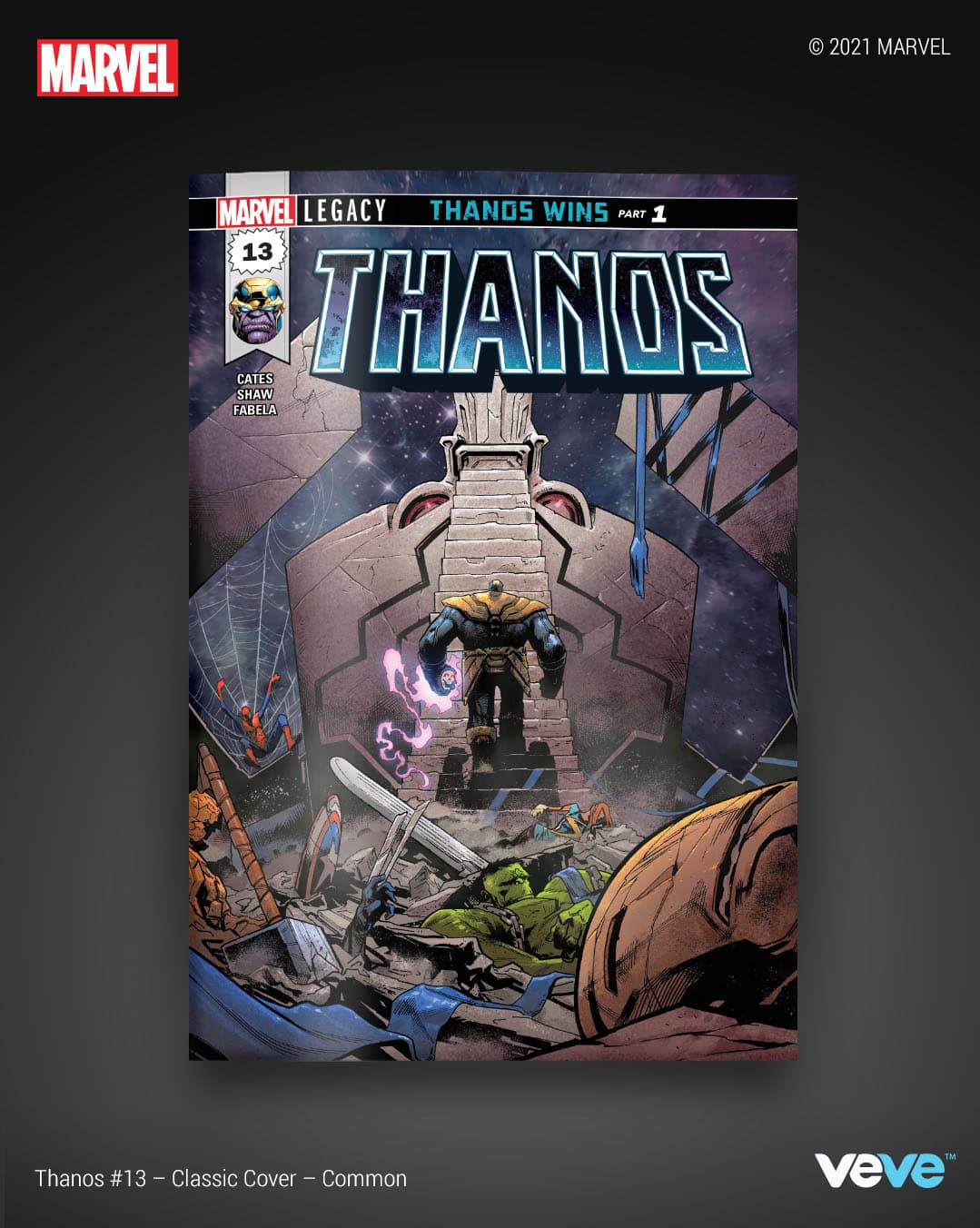 THANOS #13 COMMON – Classic Cover