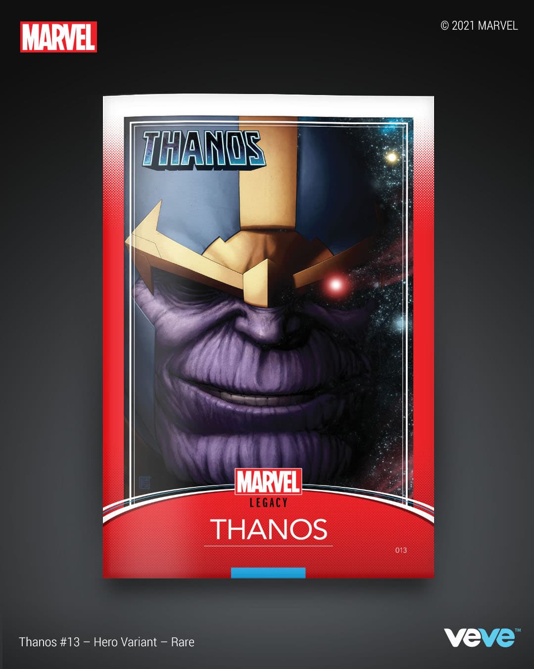 THANOS #13 RARE – Hero Variant (VeVe Exclusive)