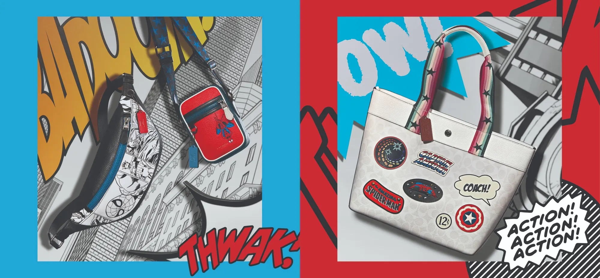 Power Up Your Style Game with Coach's New Marvel Collection