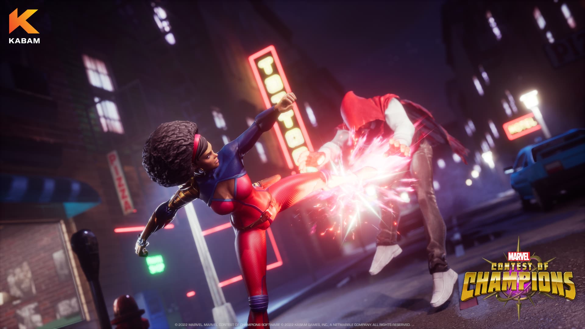 Marvel Contest of Champions Reveals Captain America (Sam Wilson) and Misty Knight