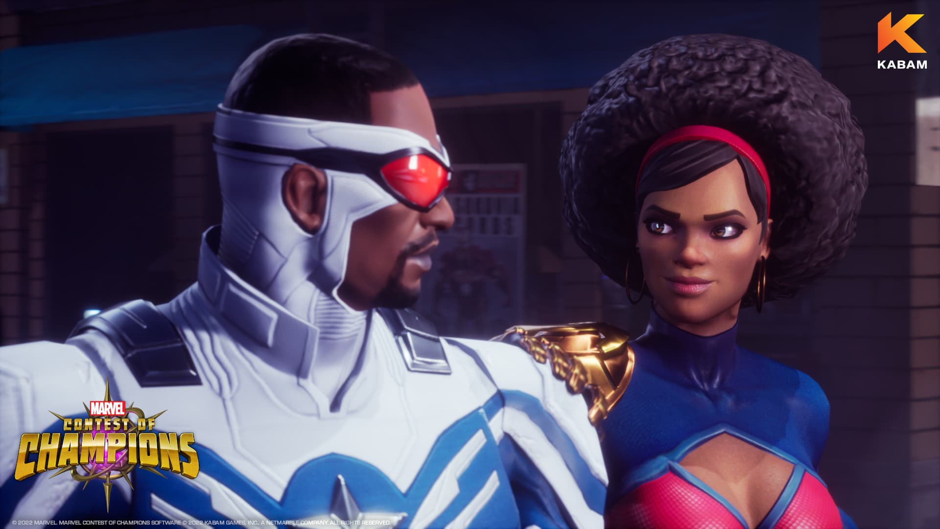 Marvel Contest of Champions Reveals Captain America (Sam Wilson) and Misty Knight