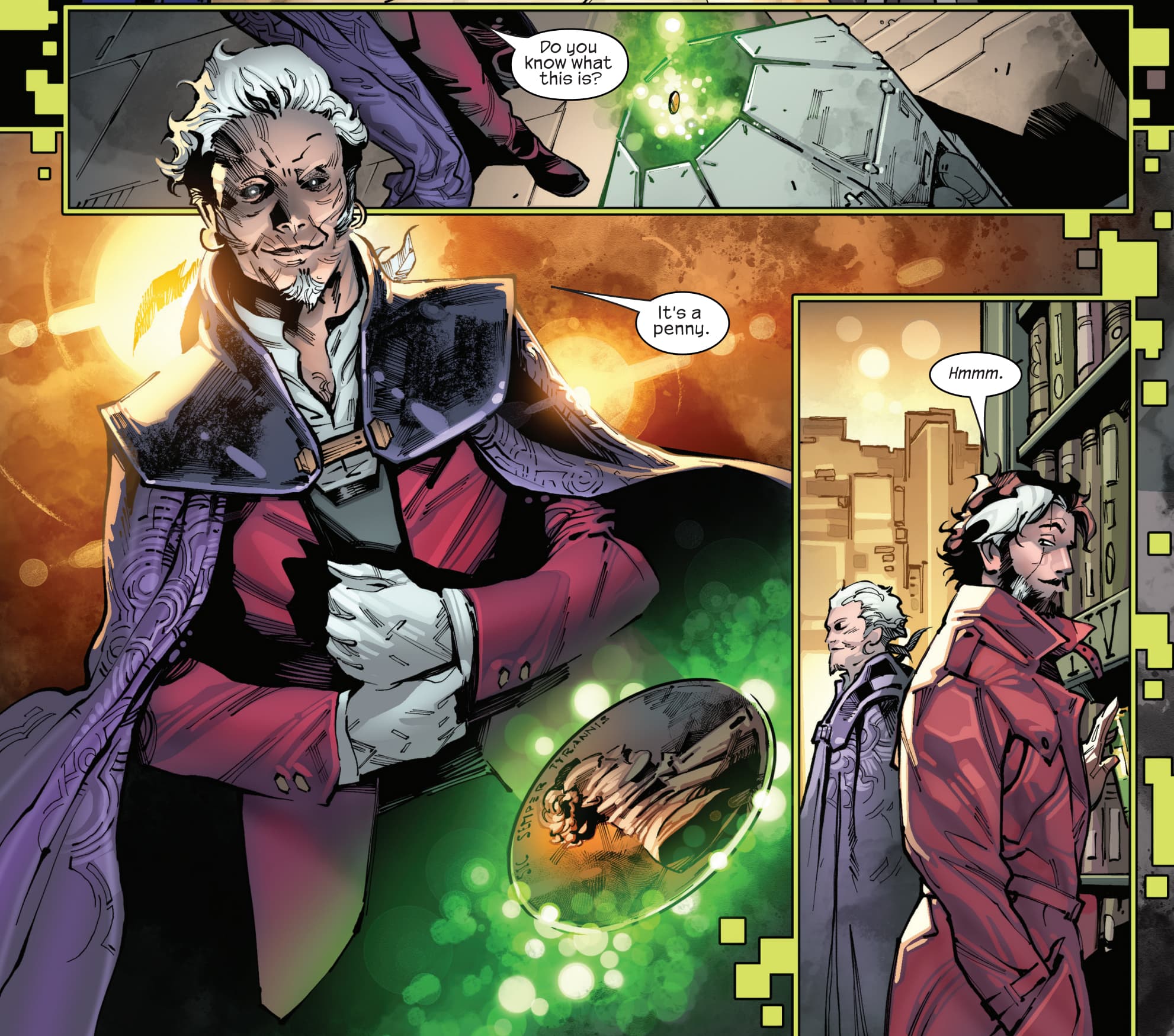 G.O.D.S. (2023) #1 artwork by Valerio Schiti and Marte Gracia