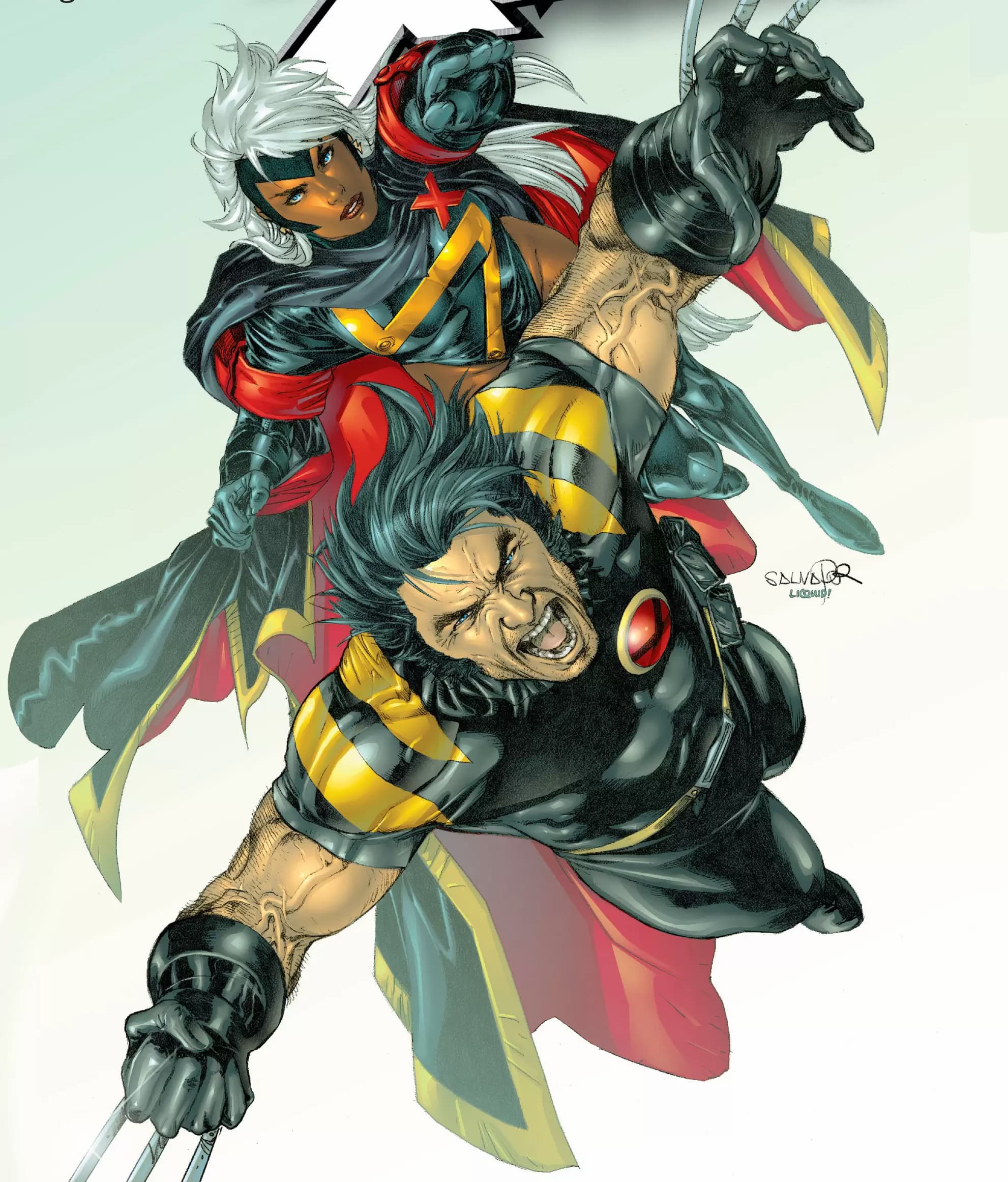 X-TREME X-MEN (2001) #27 cover by Salvador Larroca and Liquid!