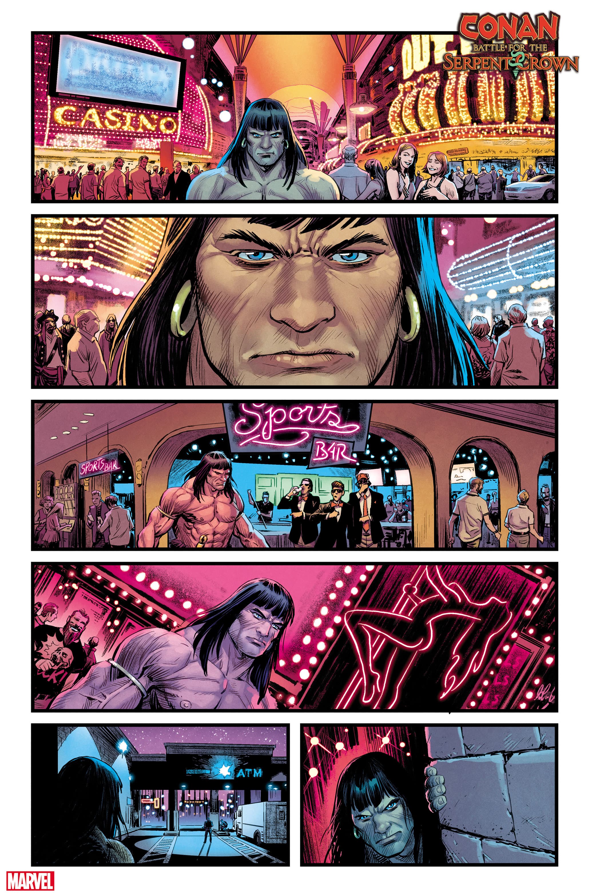 CONAN: BATTLE FOR THE SERPENT CROWN #1