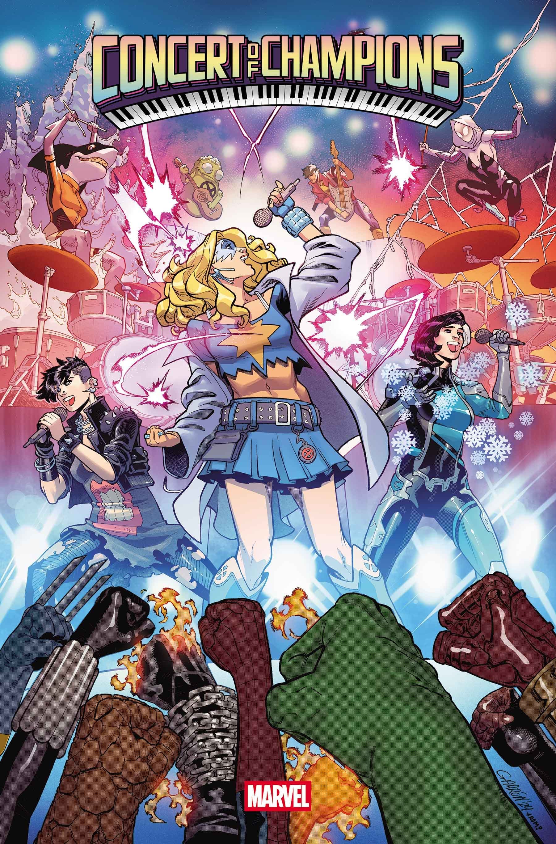 Dazzler Shares the Stage with Luna Snow, Spider-Gwen and More