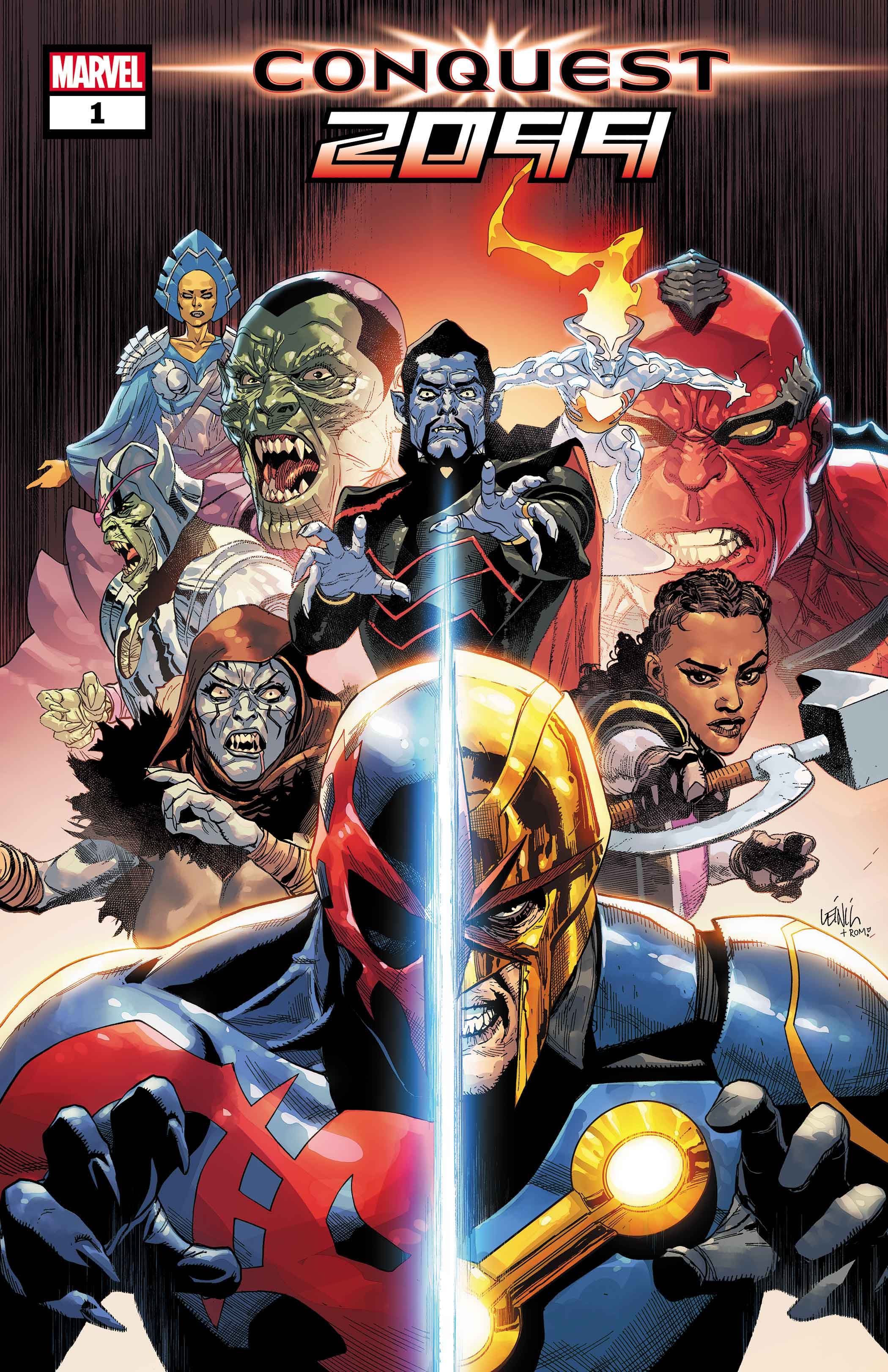 CONQUEST 2099 #1 cover by Leinil Francis Yu
