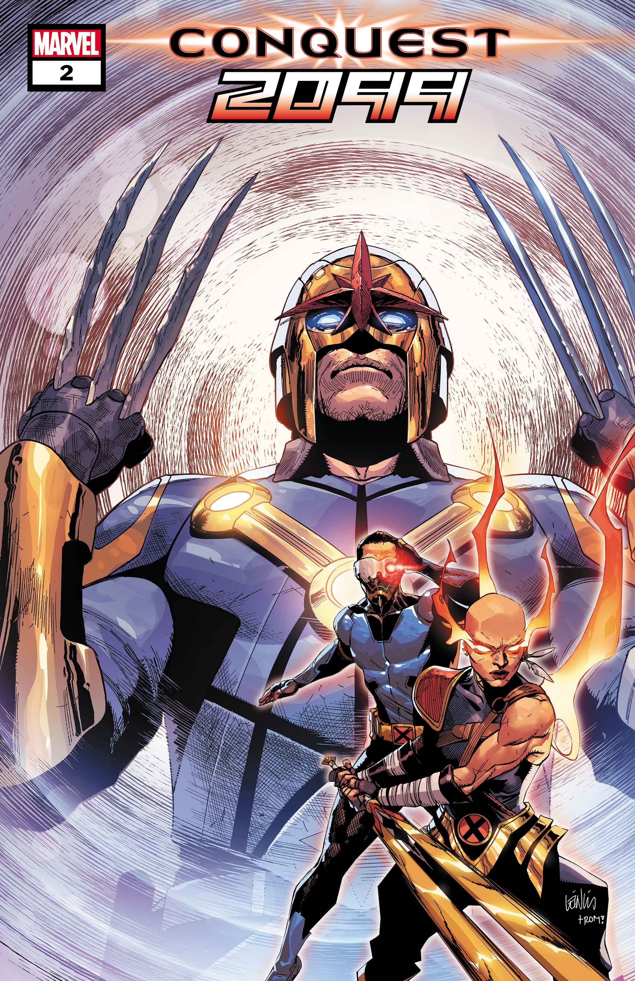 CONQUEST 2099 #2 cover by Leinil Francis Yu